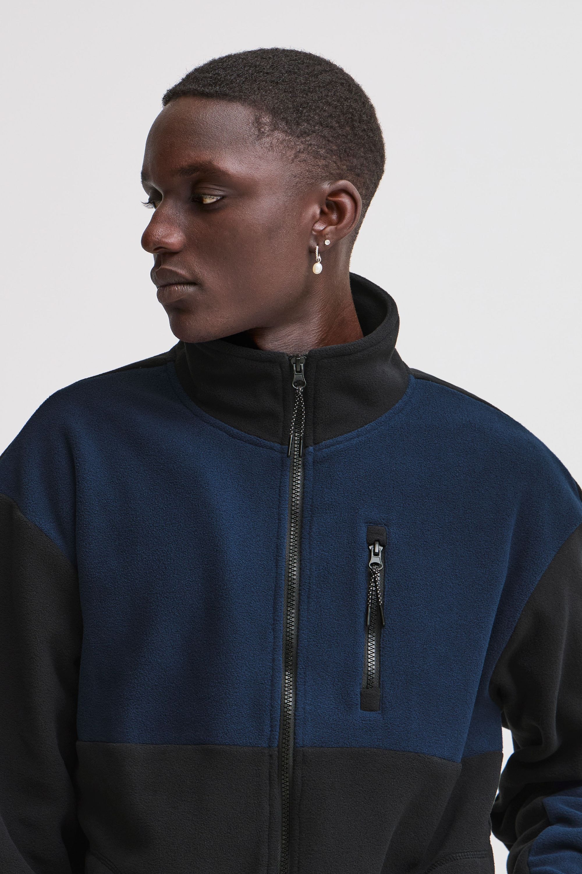 Blend Fellimitatjacke »Fellimitatjacke BHBROOKS Sweatshirt zipp thru«