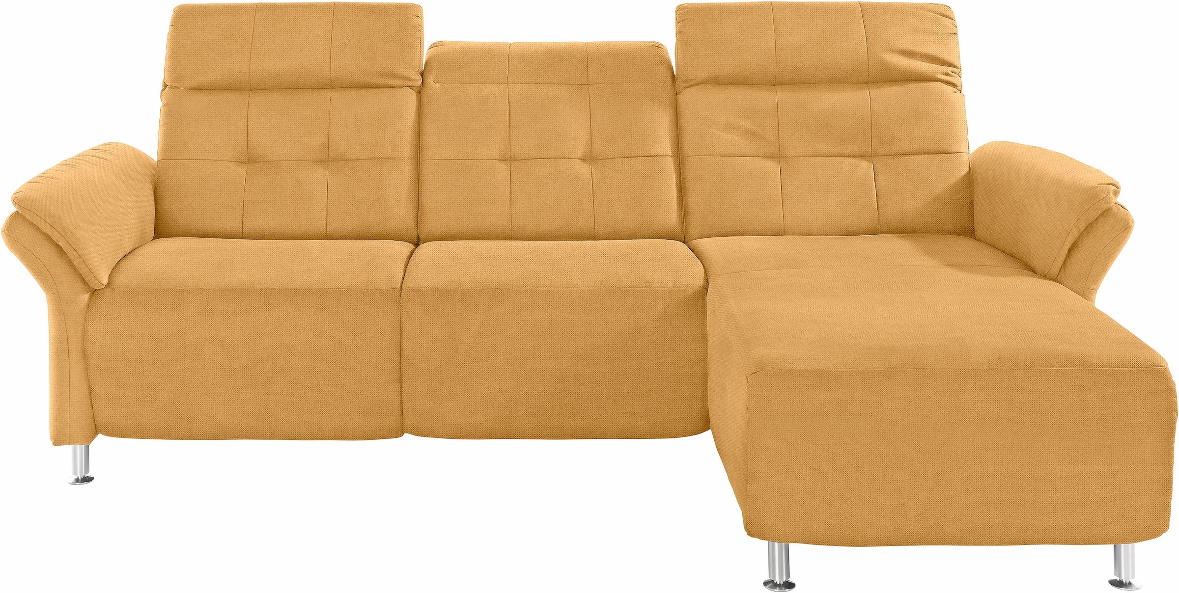 Home affaire Ecksofa "Manhattan L-Form" 2 Sitze mit elektrischer Relaxfunkt günstig online kaufen