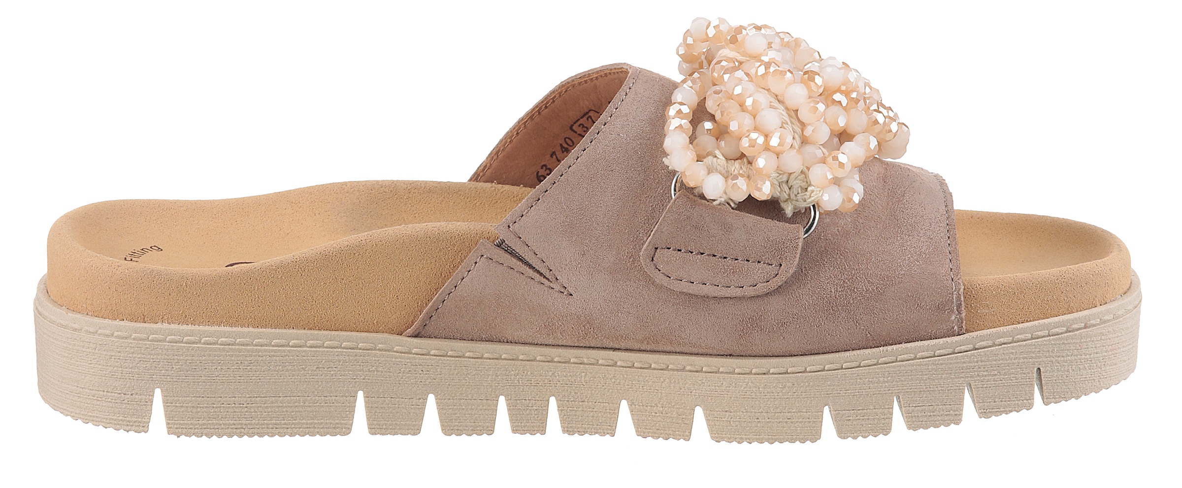 Gabor Pantolette, Plateau, Sommerschuh, Schlupfschuh mit Best Fitting Ausstattung