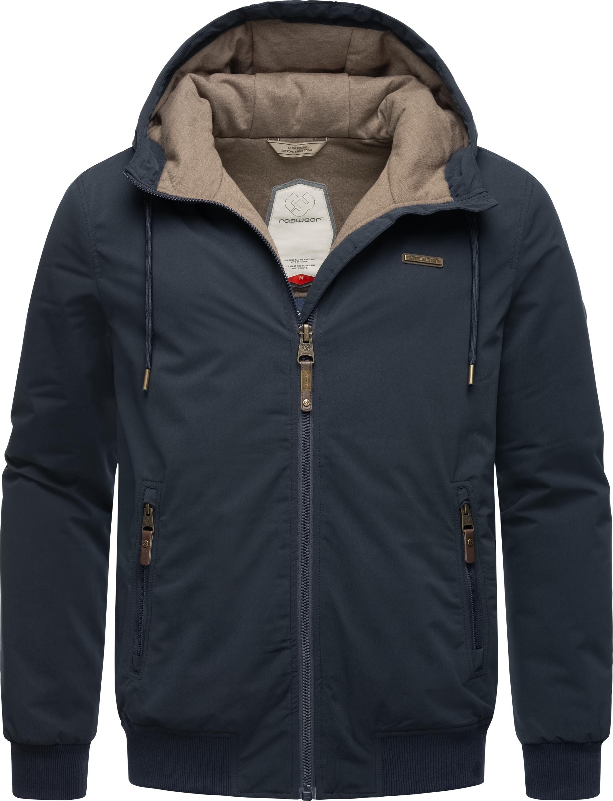 Ragwear Winterjacke "Maddy", mit Kapuze, stylische Herren Outdoorjacke mit großer Kapuze