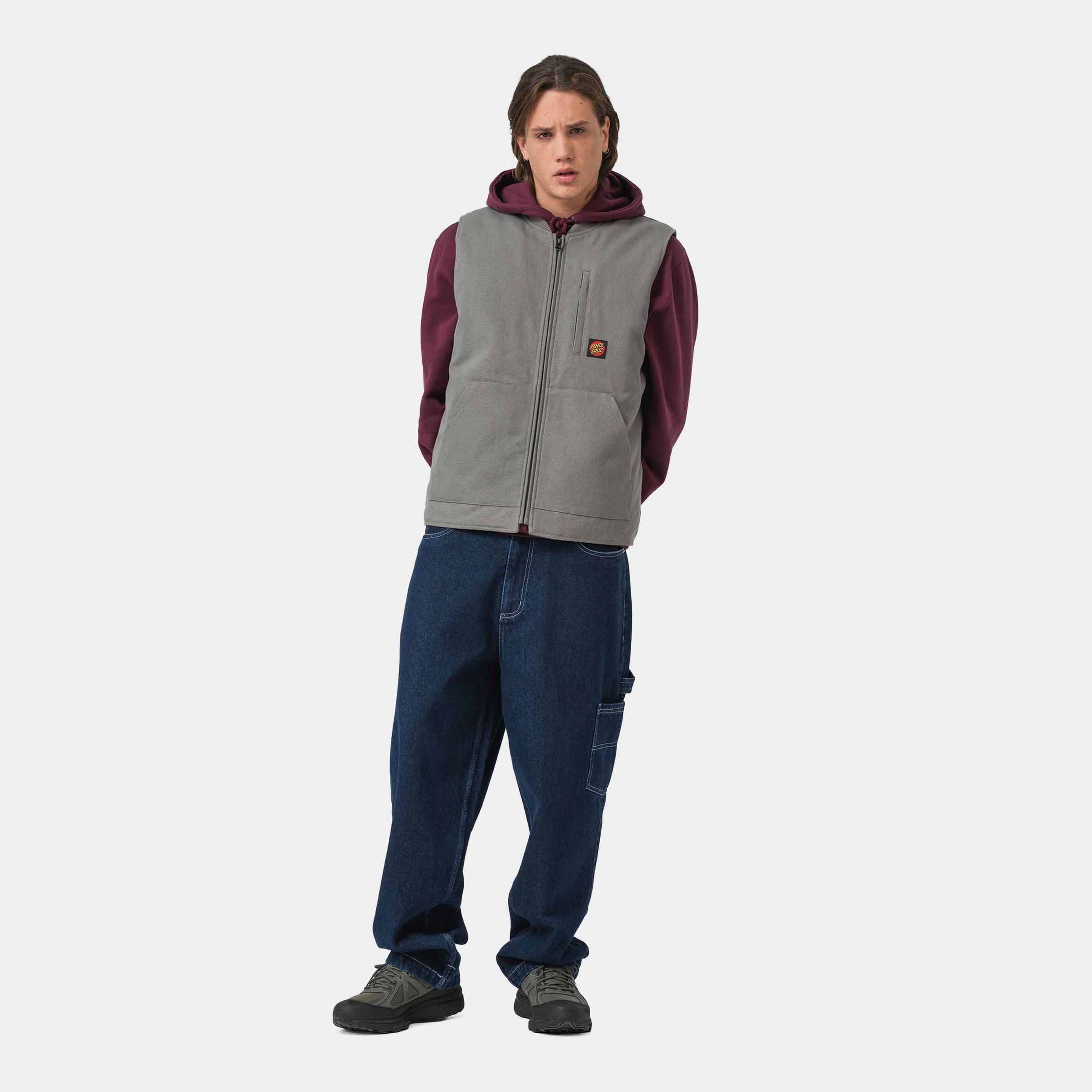 Santa Cruz Kurzweste »CLASSIC LABEL VEST«, (1 tlg.)