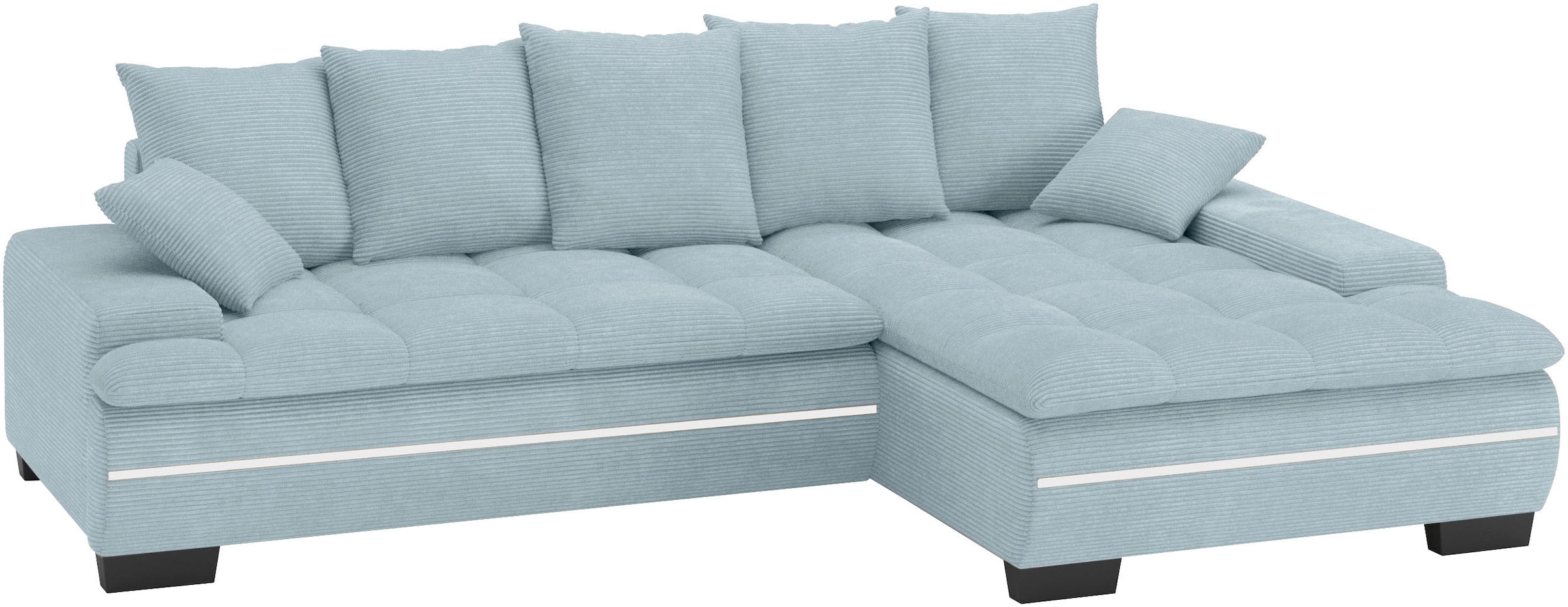 Mr. Couch Ecksofa "Haiti II, L-Form", RGB-LED Beleuchtung, Kaltschaum, wahl günstig online kaufen