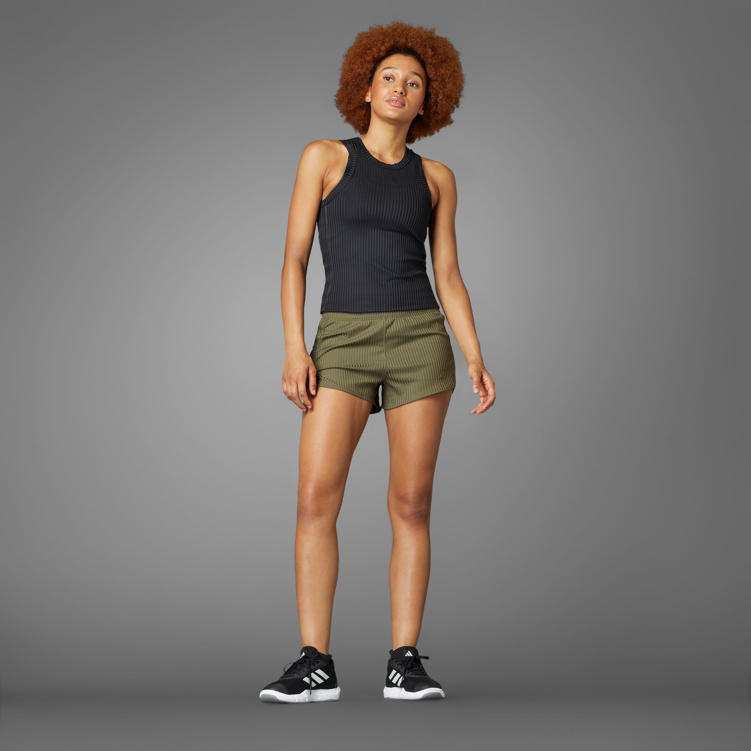 adidas Performance Shorts »PACER RIB SHORT«, (1 tlg.)