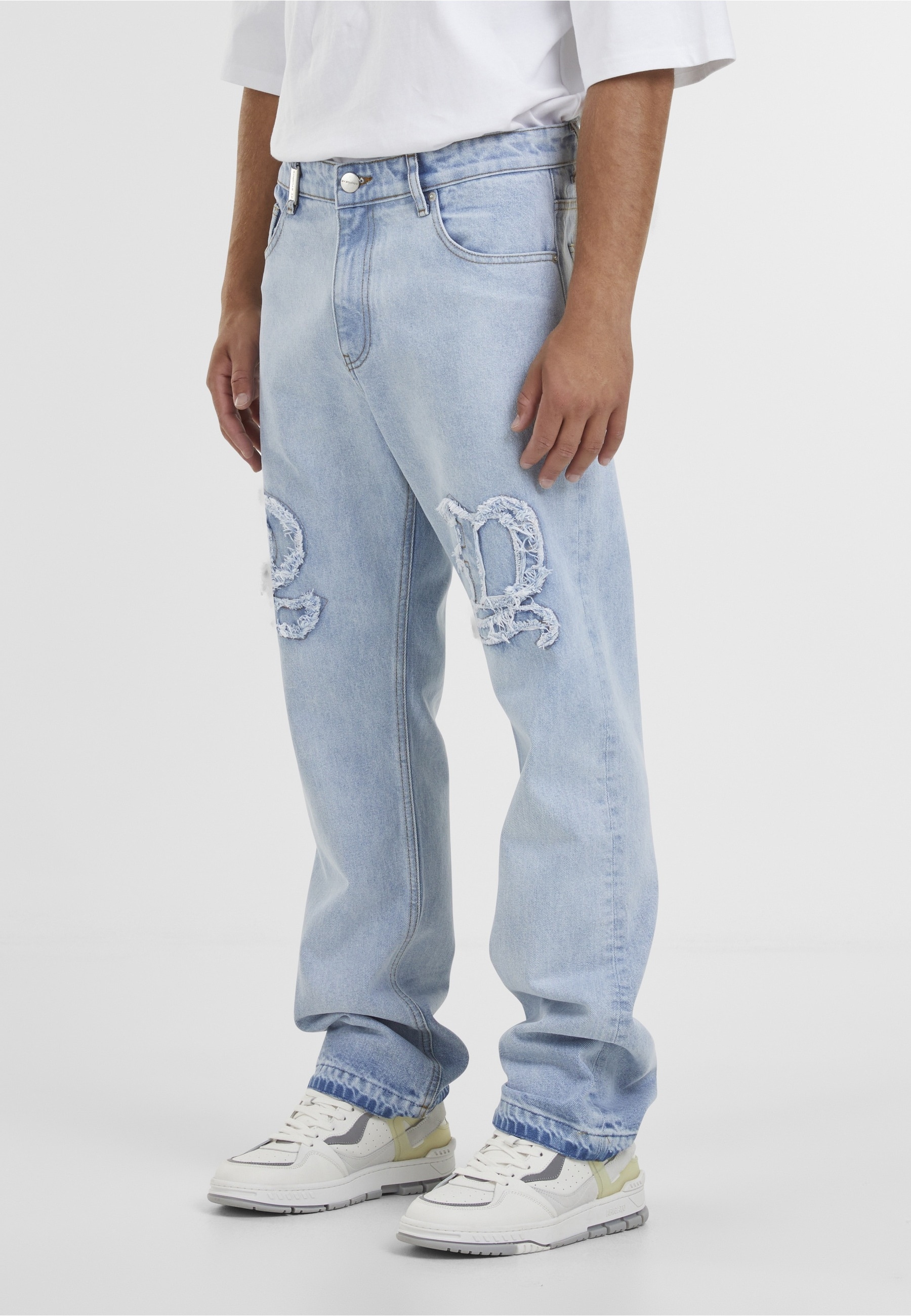 2Y Studios Bequeme Jeans »2Y Studios Durga Logo Straight Jeans«
