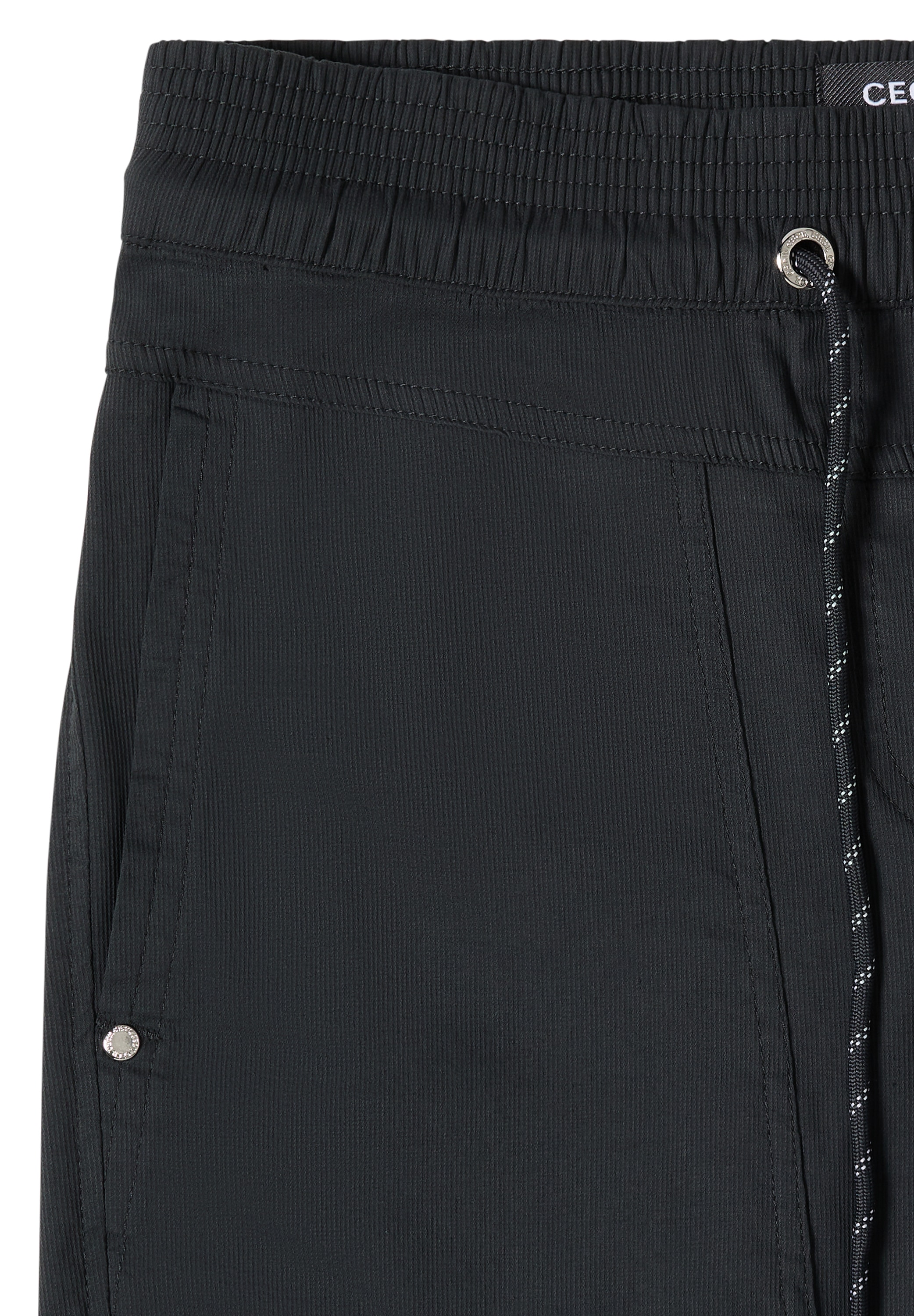 Cecil Stoffhose »Style Neele«  Elastikbund, feines Streifemuster, Loose Fit
