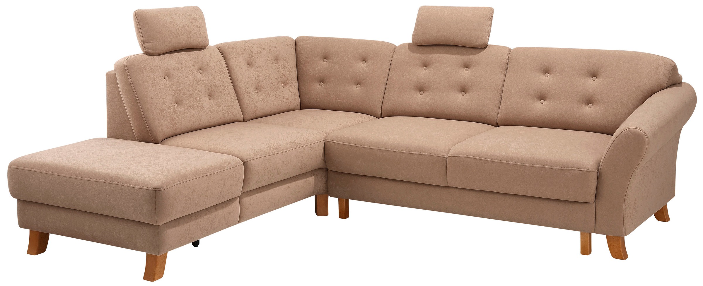 Home affaire Ecksofa »Trondheim L-Form«, mit Federkern