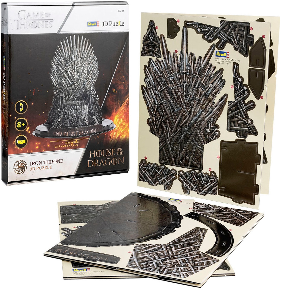 Revell® 3D-Puzzle »House of the Dragon, Iron Throne«