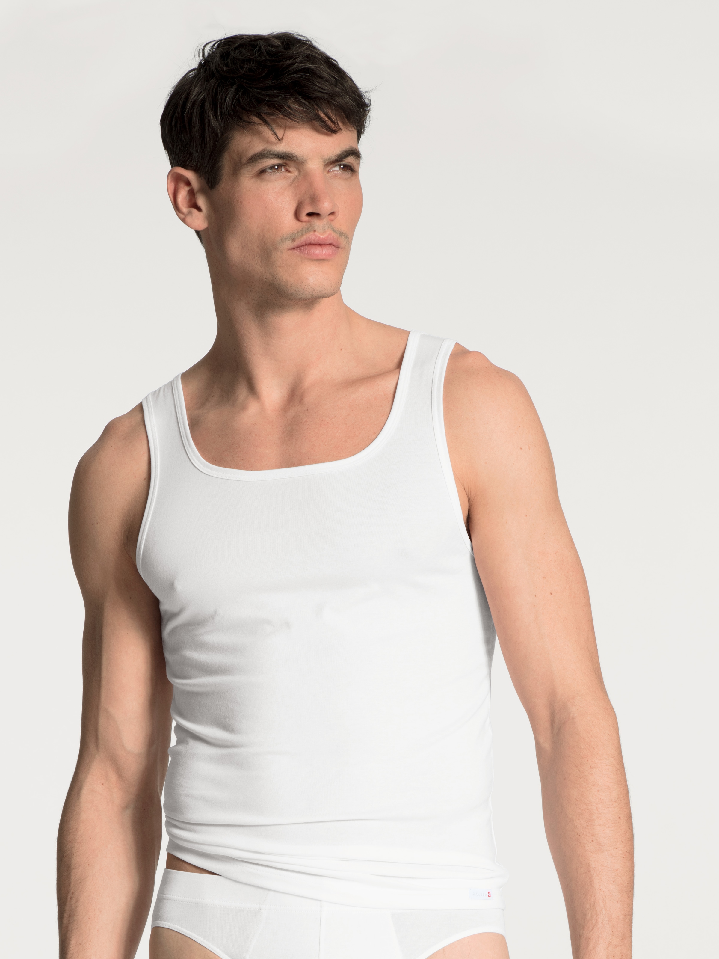 CALIDA Muskelshirt, mit Karree-Ausschnitt