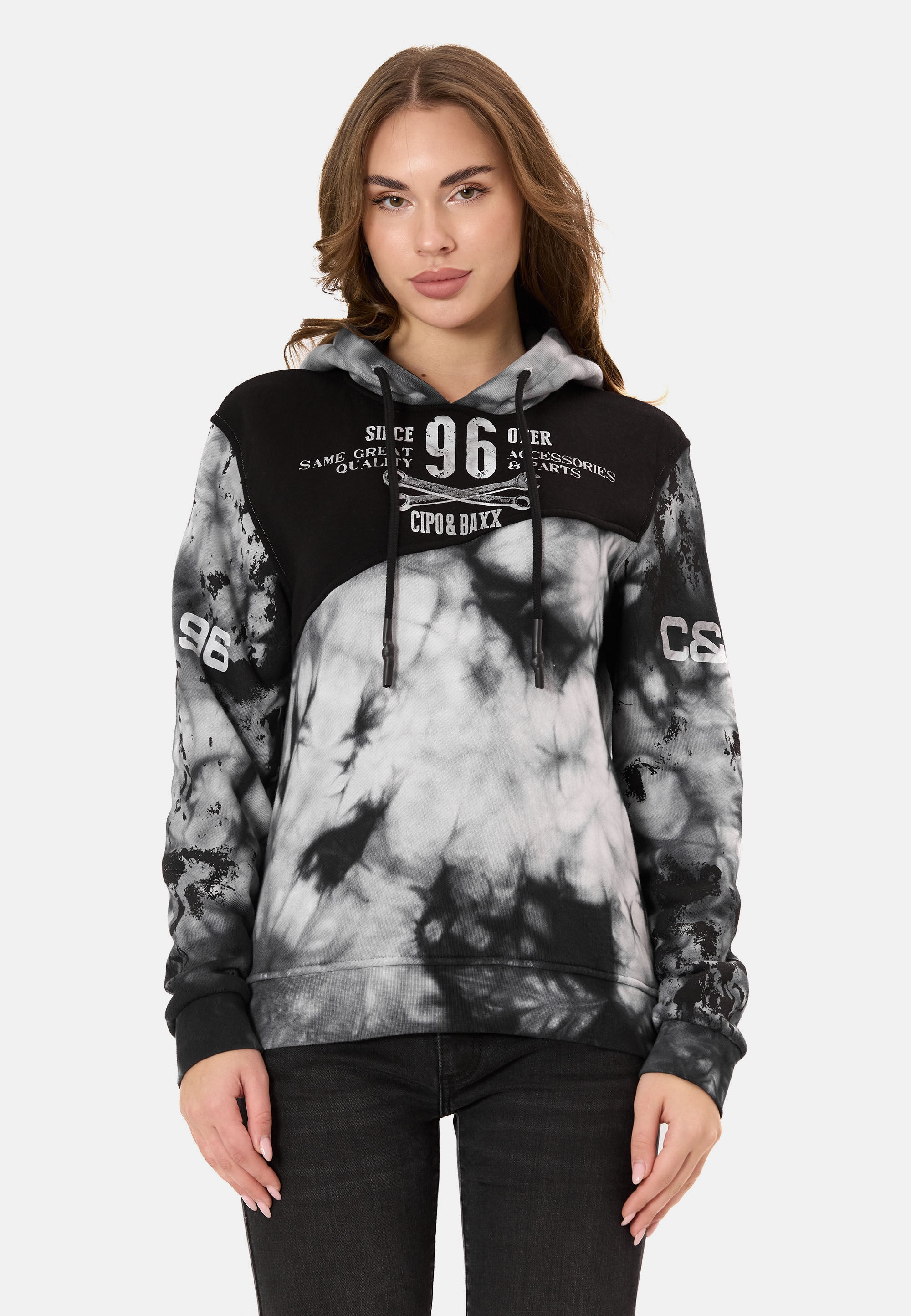 Cipo & Baxx Kapuzenpullover »WL382« mit Kapuze