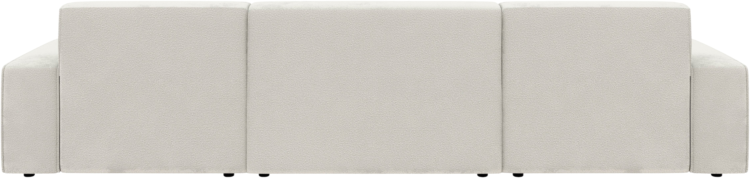 TRENDMANUFAKTUR Wohnlandschaft »Graz, wahlweise mit Sitzvorschub und Bettkasten, U-Form, Breite 329 cm«, in Cord-, haustierfreundlichem LEO Struktur- oder LUMOS-3D-Bezug