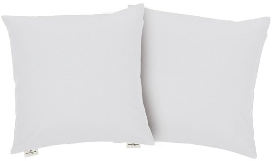 TOM TAILOR HOME Dekokissen »Dove«, unifarben, Kissenhüllen ohne Füllung, 2er Pack
