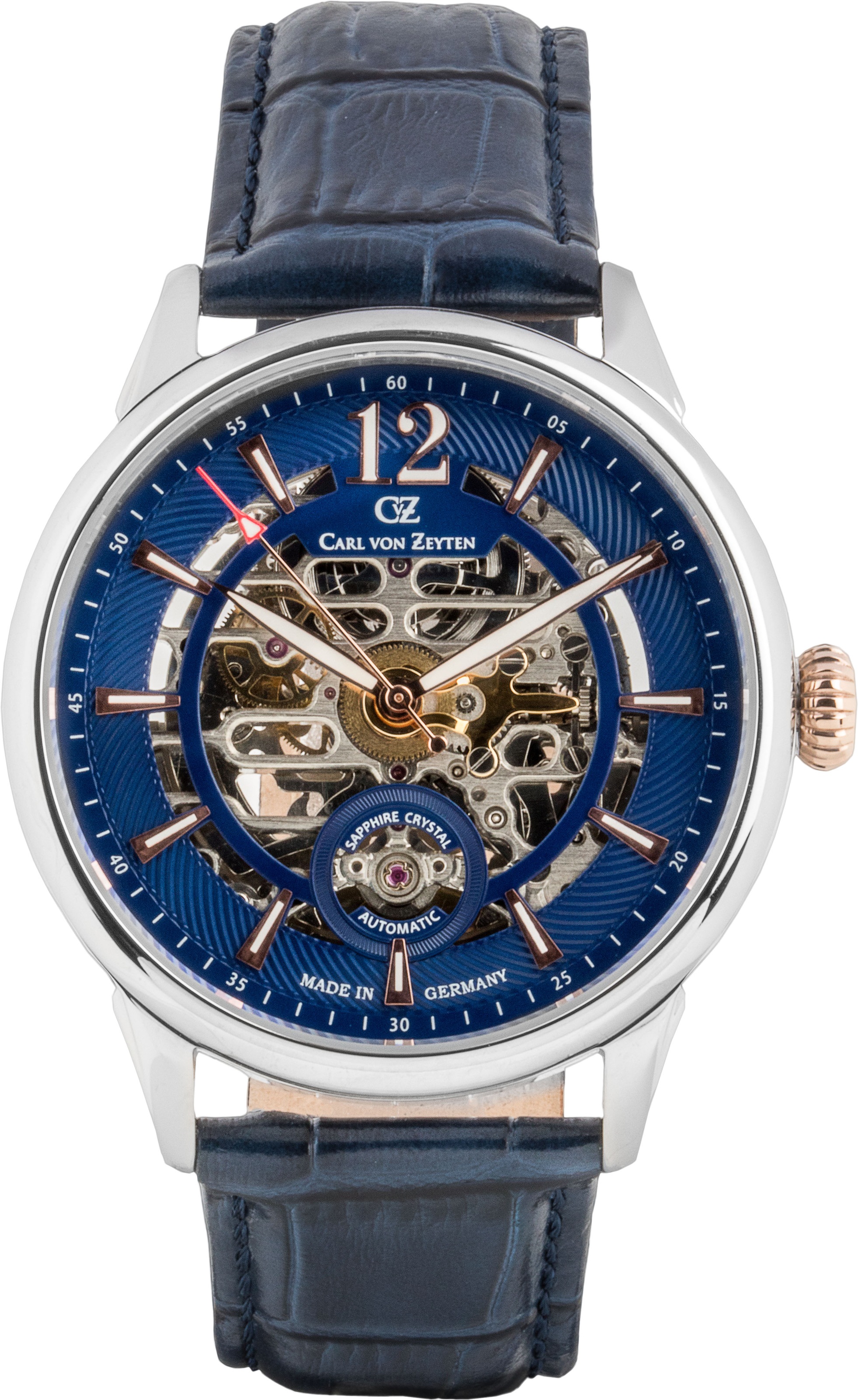Carl von Zeyten Automatikuhr »Schramberg«, Armbanduhr, mechanische Uhr, Herrenuhr, Made in Germany