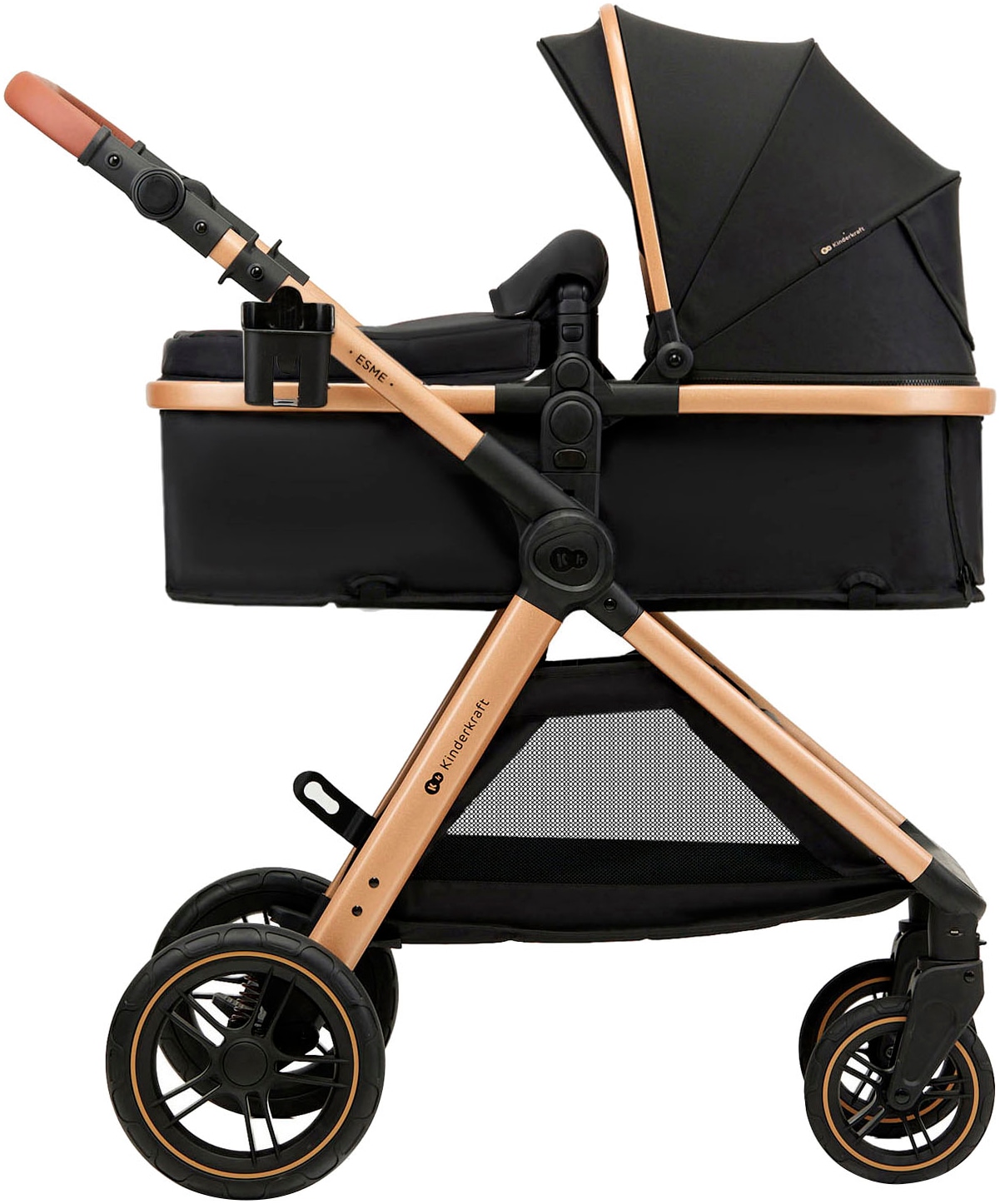 Kinderkraft Kombi-Kinderwagen »ESME 3IN1«, 22 kg, inkl. Babyschale