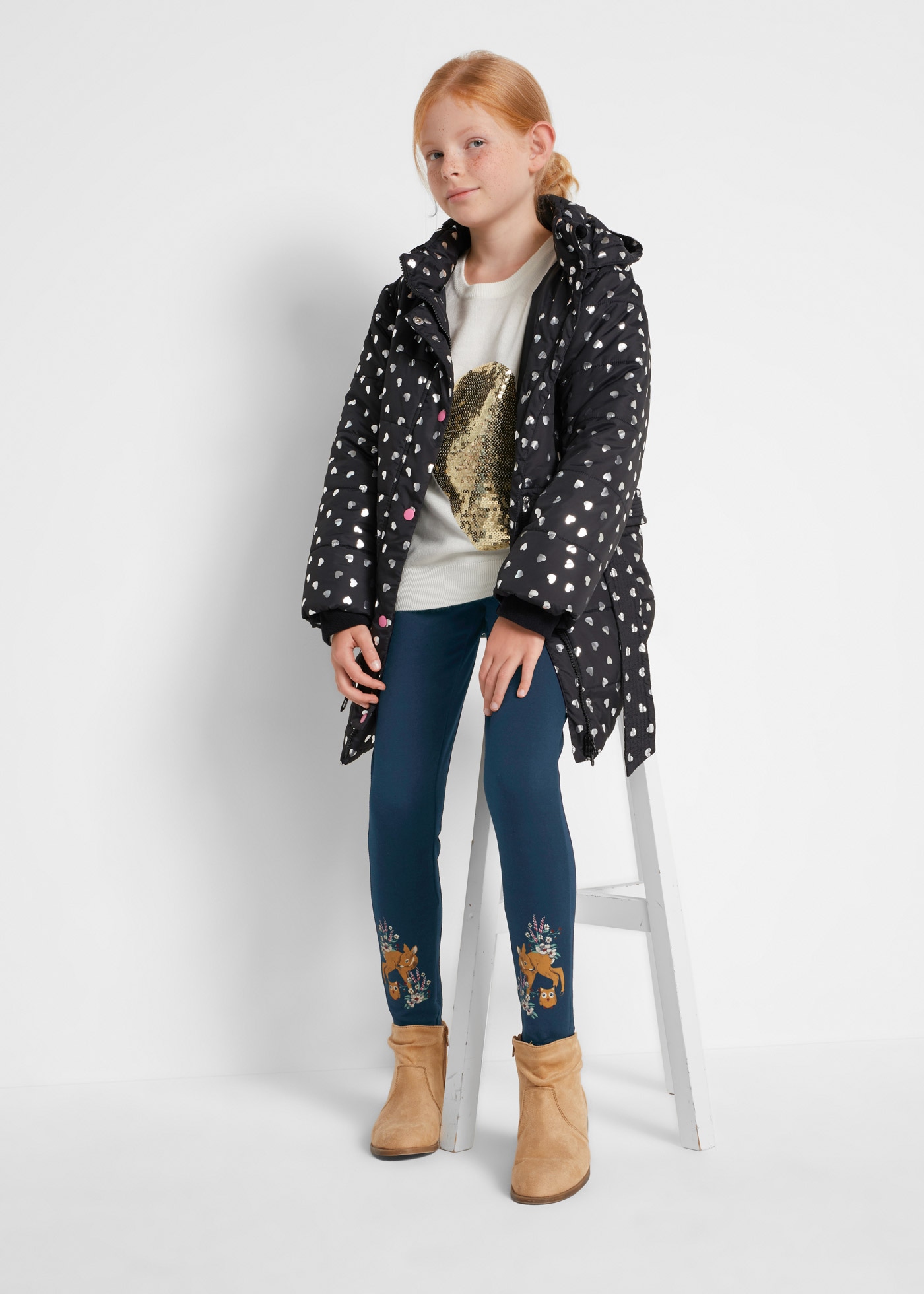 bonprix Thermoleggings »Thermo-Leggings«  aus Baumwolle und Elasthan, bequeme Passform