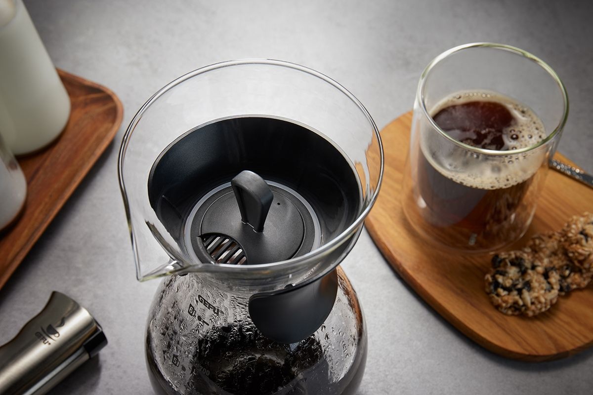 GEFU Kaffeebereiter "BUTIO" 0,8 l Kaffeekanne Edelstahlfilter, hitzebeständ günstig online kaufen
