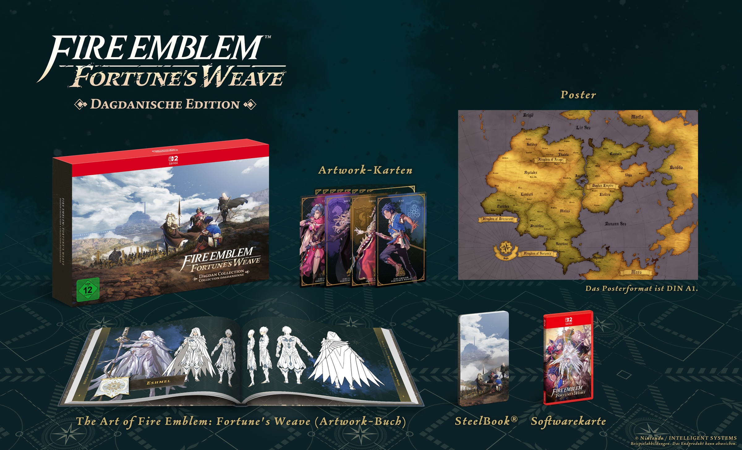 Nintendo Switch 2 Spielesoftware »Fire Emblem: Fortune's Weave - Dagdanische Edition« Nintendo Switch 2