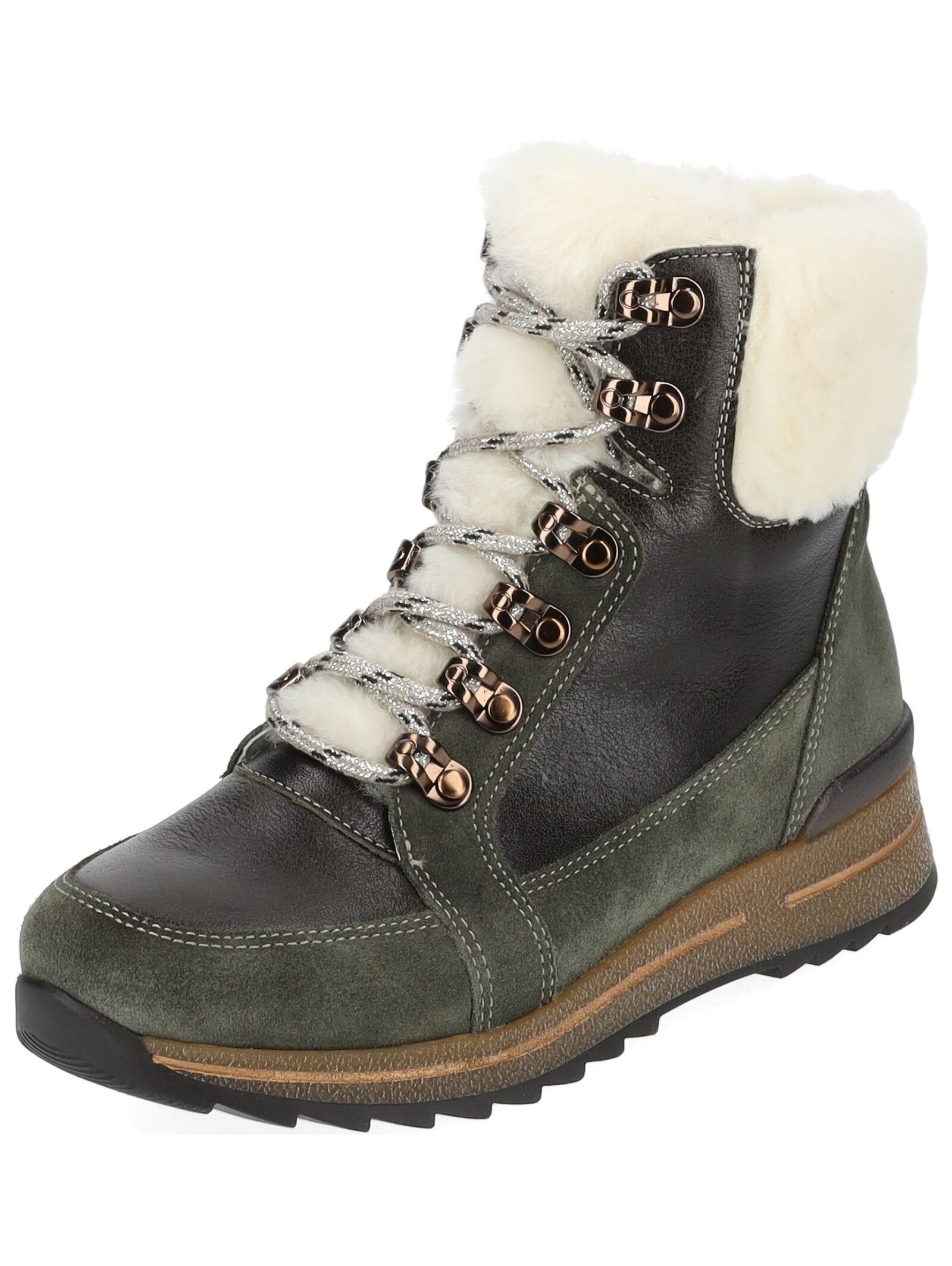 Ara Schnürstiefelette "Ara Stiefelette Leder/Synthetik" günstig online kaufen