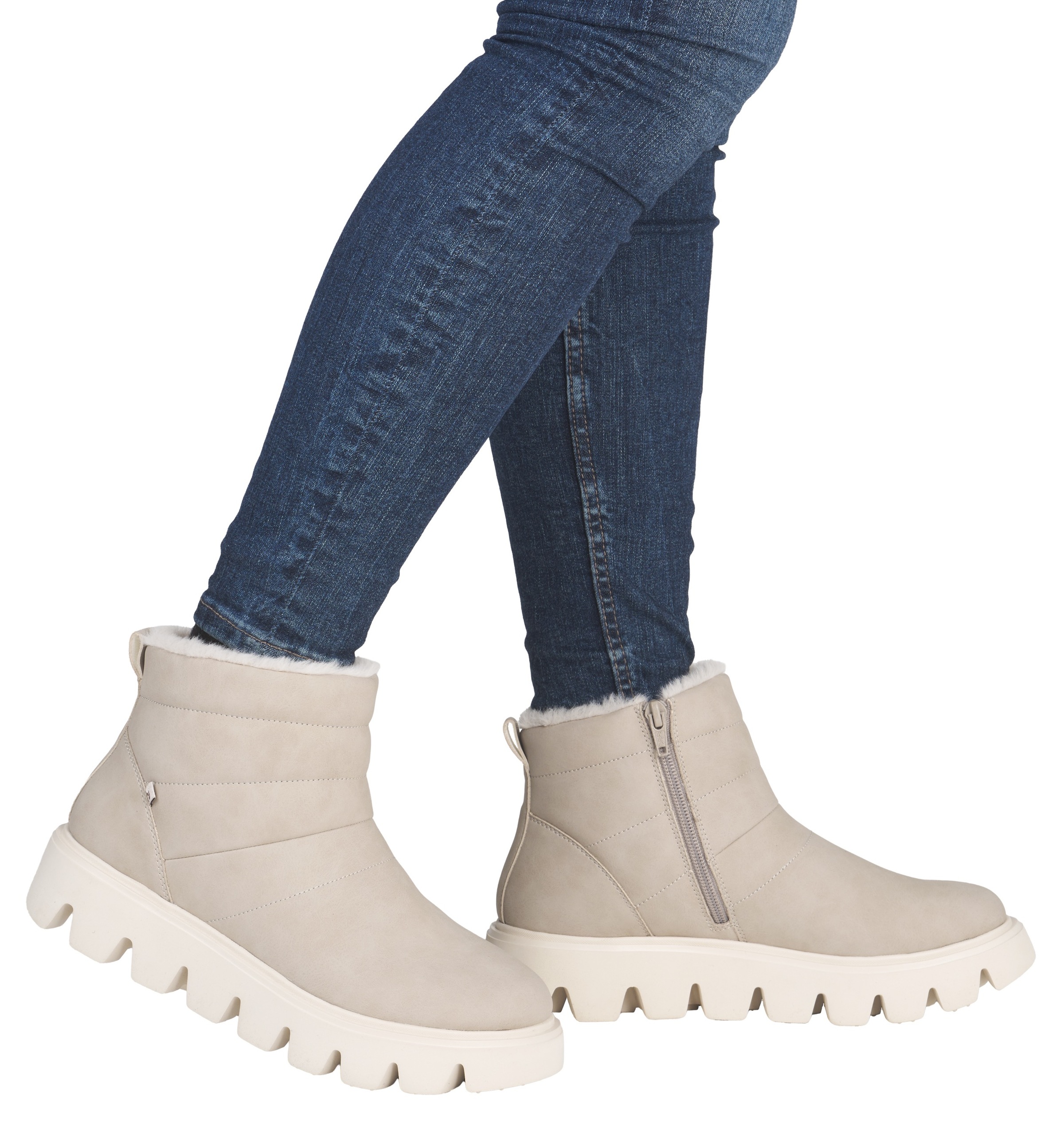 RIEKER Sport Winterboots, Schlupfboots, Stiefelette mit herausnehmbarer Soft-Einlage