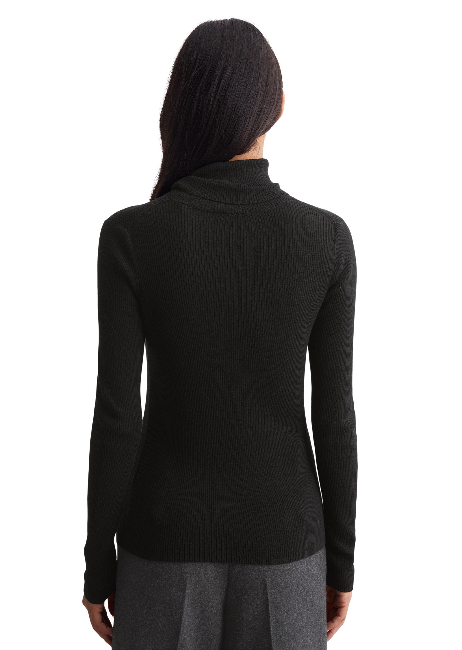 Marc O'Polo Rollkragenpullover »aus Organic Cotton«