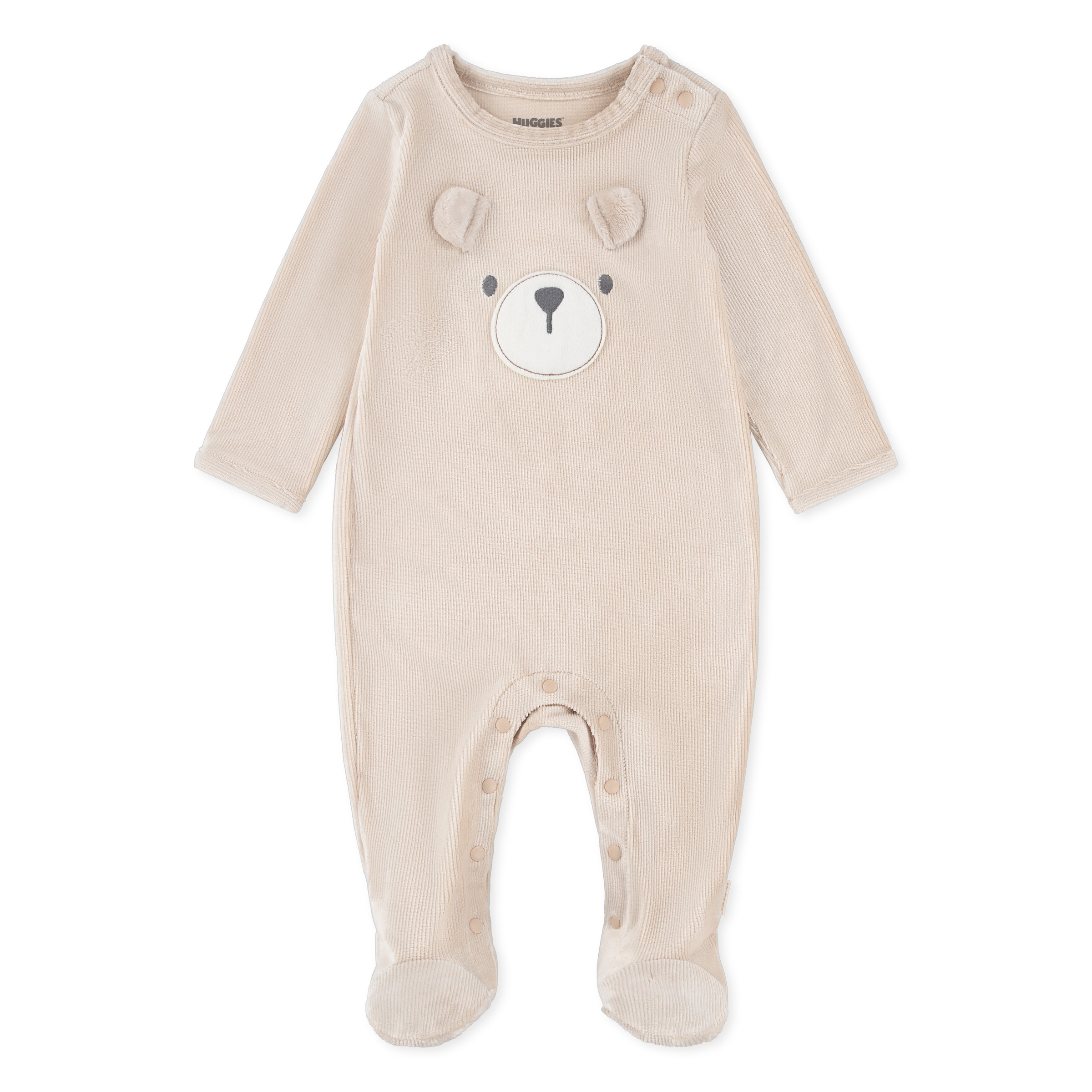 HUGGIES - Pyjama, 3 Monate, Beige