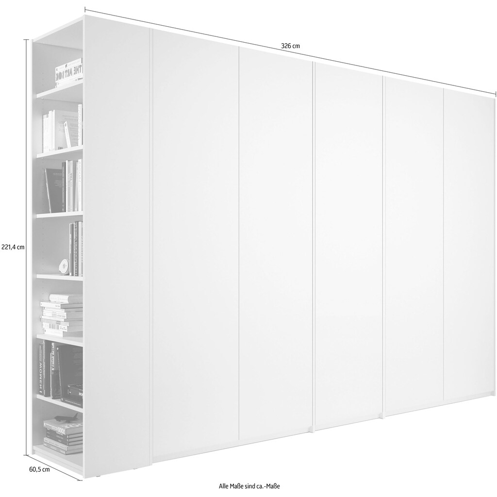 Müller SMALL LIVING Drehtürenschrank »Modular Plus Variante 9«