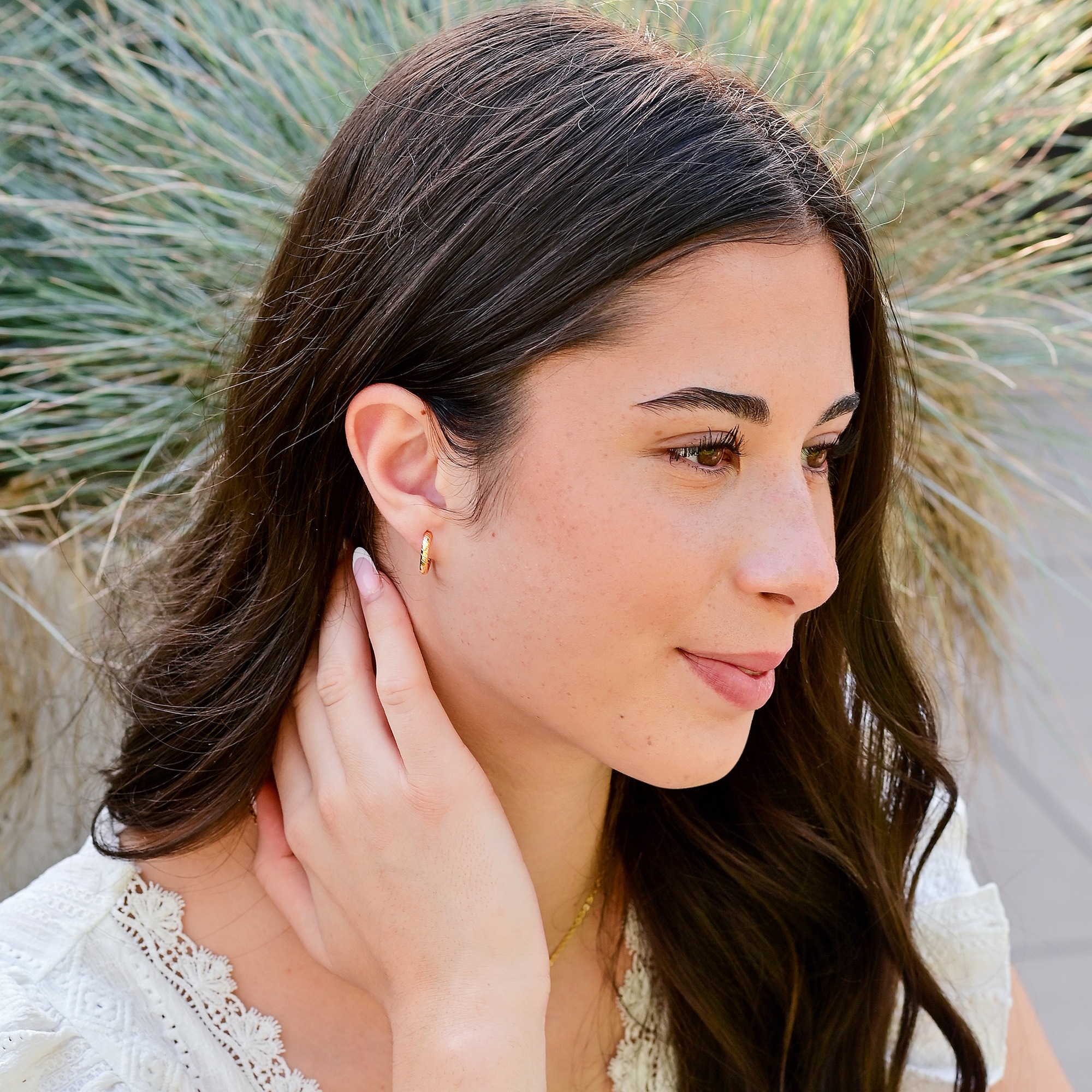 Adelia´s Klappcreolen "Damen Ohrringe – Klappcreole aus Edelstahl" Zum Vers günstig online kaufen