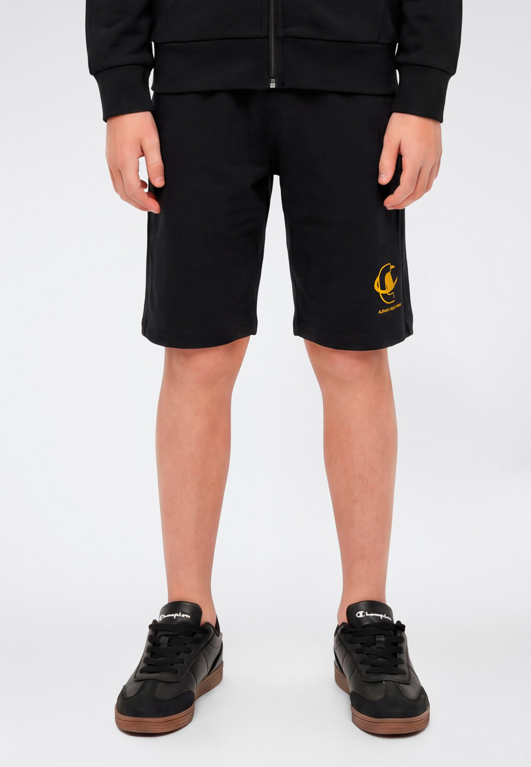 Champion Cargoshorts "Graphic Bermuda" mit praktischen Taschen, aus Baumwolle