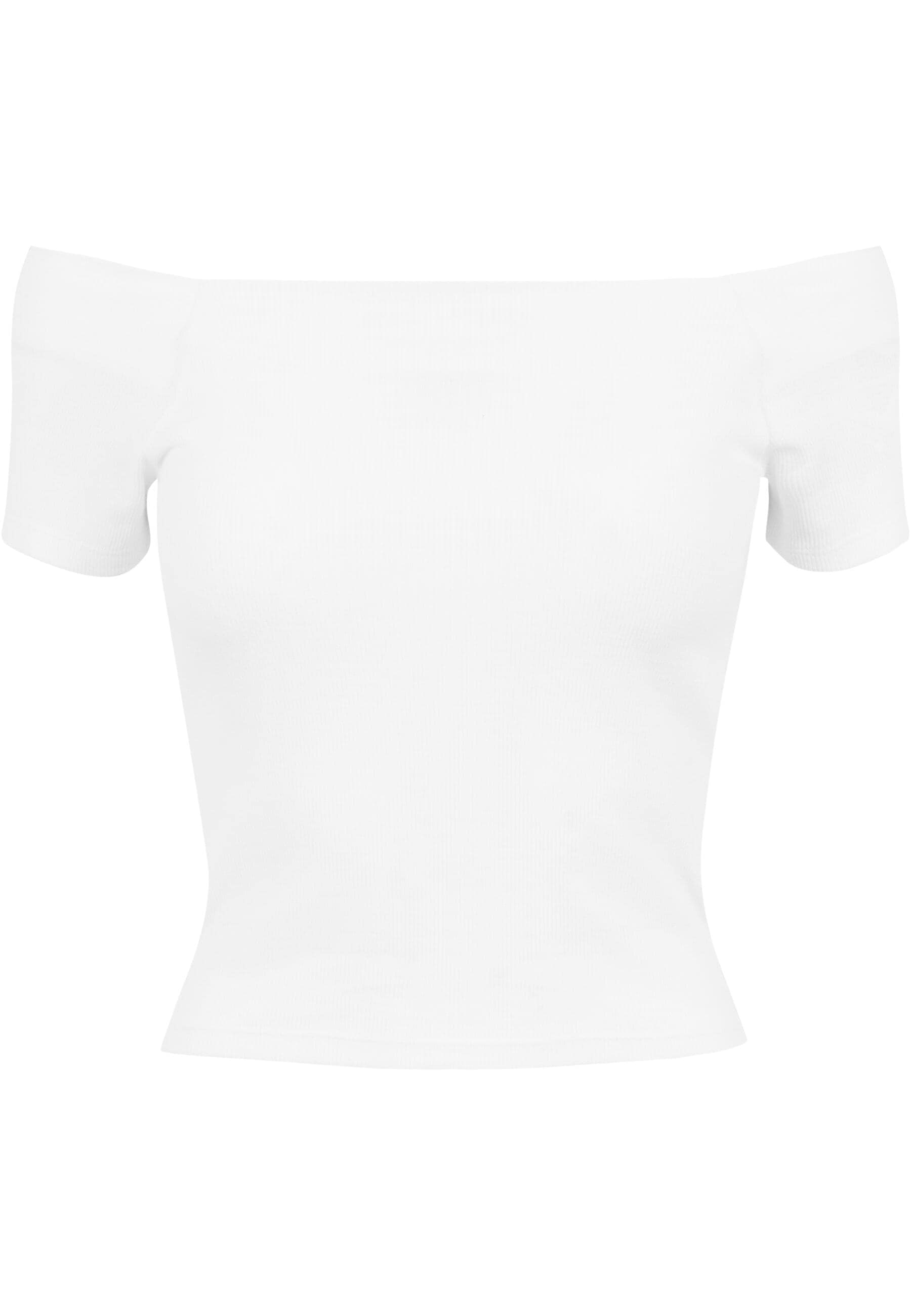 URBAN CLASSICS T-Shirt "Urban Classics Damen Ladies Off Shoulder Rib Tee" 1 günstig online kaufen