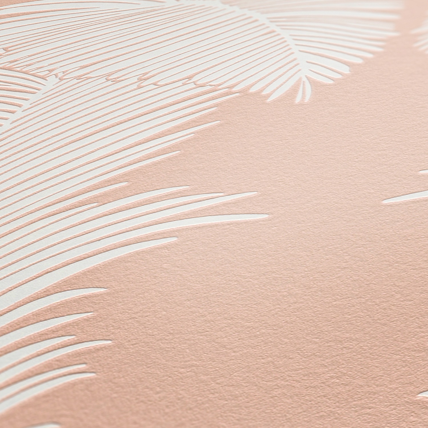 A.S. Création Vliestapete »Trendwall«, floral-botanisch-tropisch, Dschungeltapete Tapete Palmen Glänzend Tapeten Wohnzimmer modern Flur