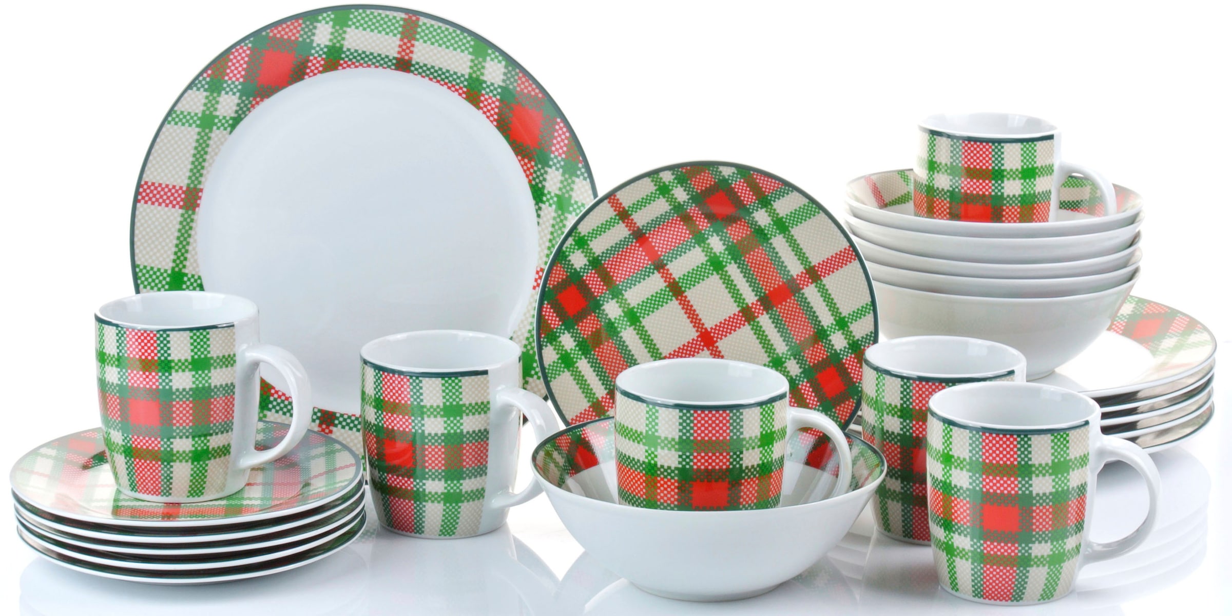 Retsch Arzberg Kombiservice »Highland Green« (Set 24 ...