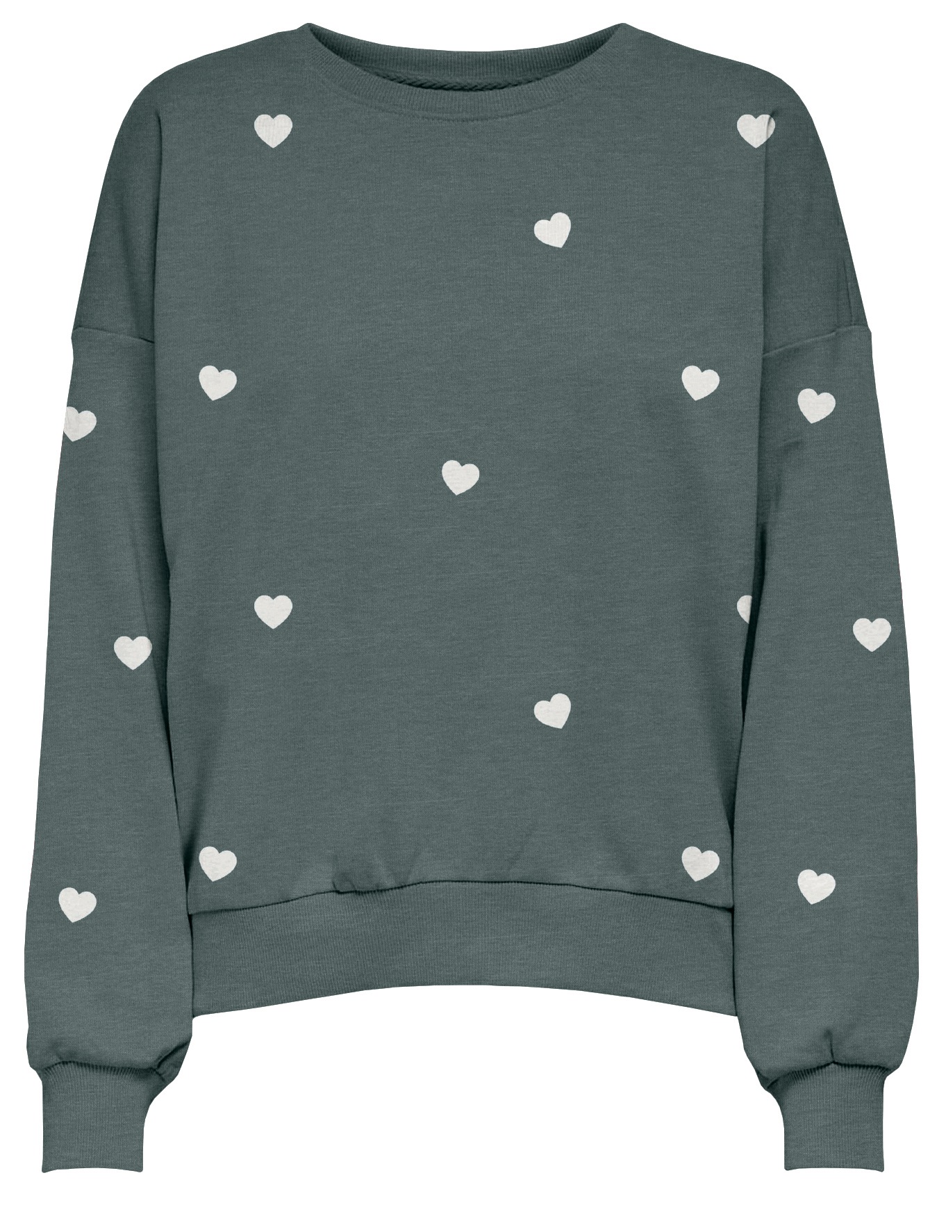 ONLY Sweatshirt "ONLBROOKE L/S O-NECK FLOWER SWT" günstig online kaufen