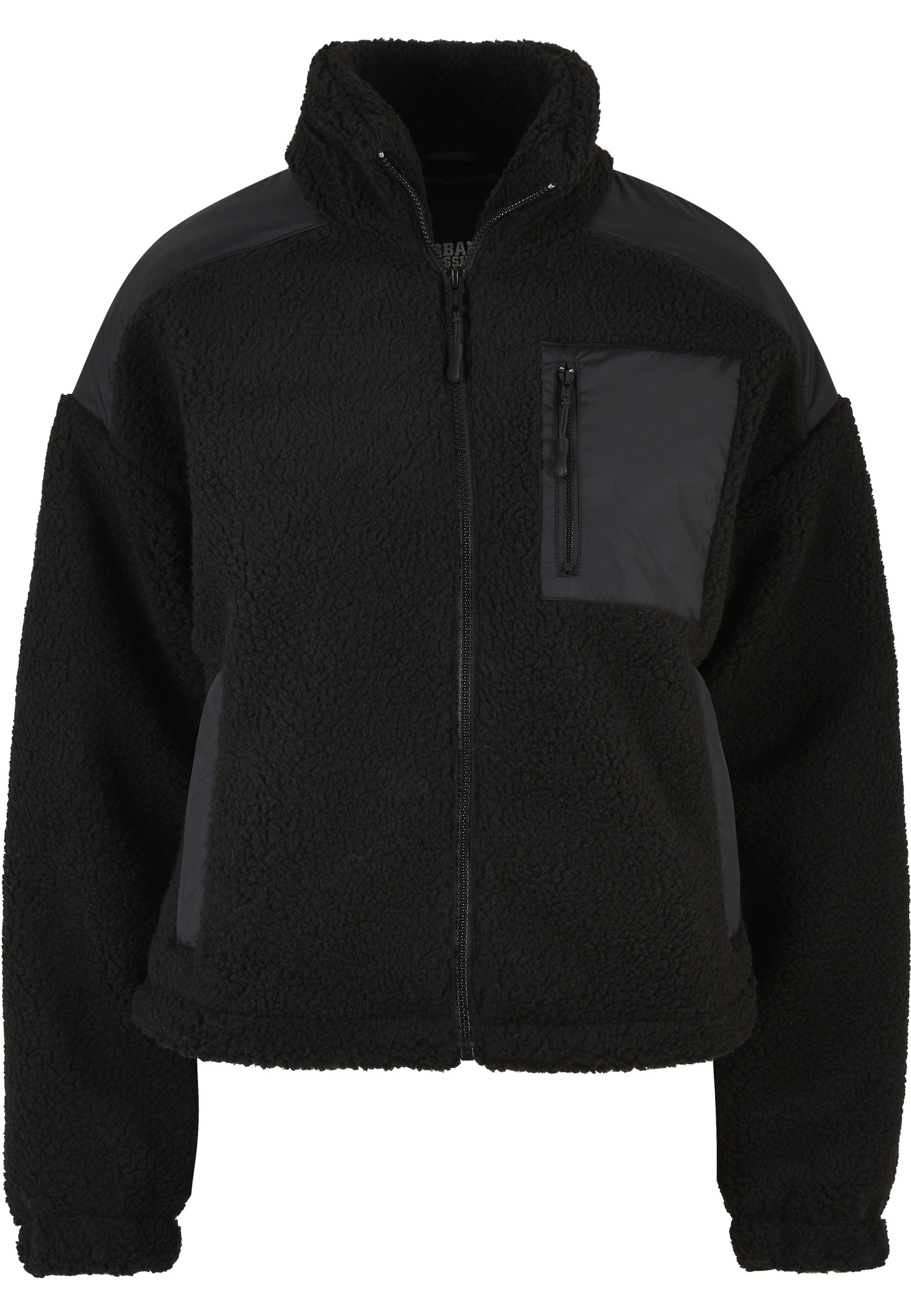 URBAN CLASSICS Winterjacke "Urban Classics Damen Ladies Sherpa Mix Jacket" günstig online kaufen