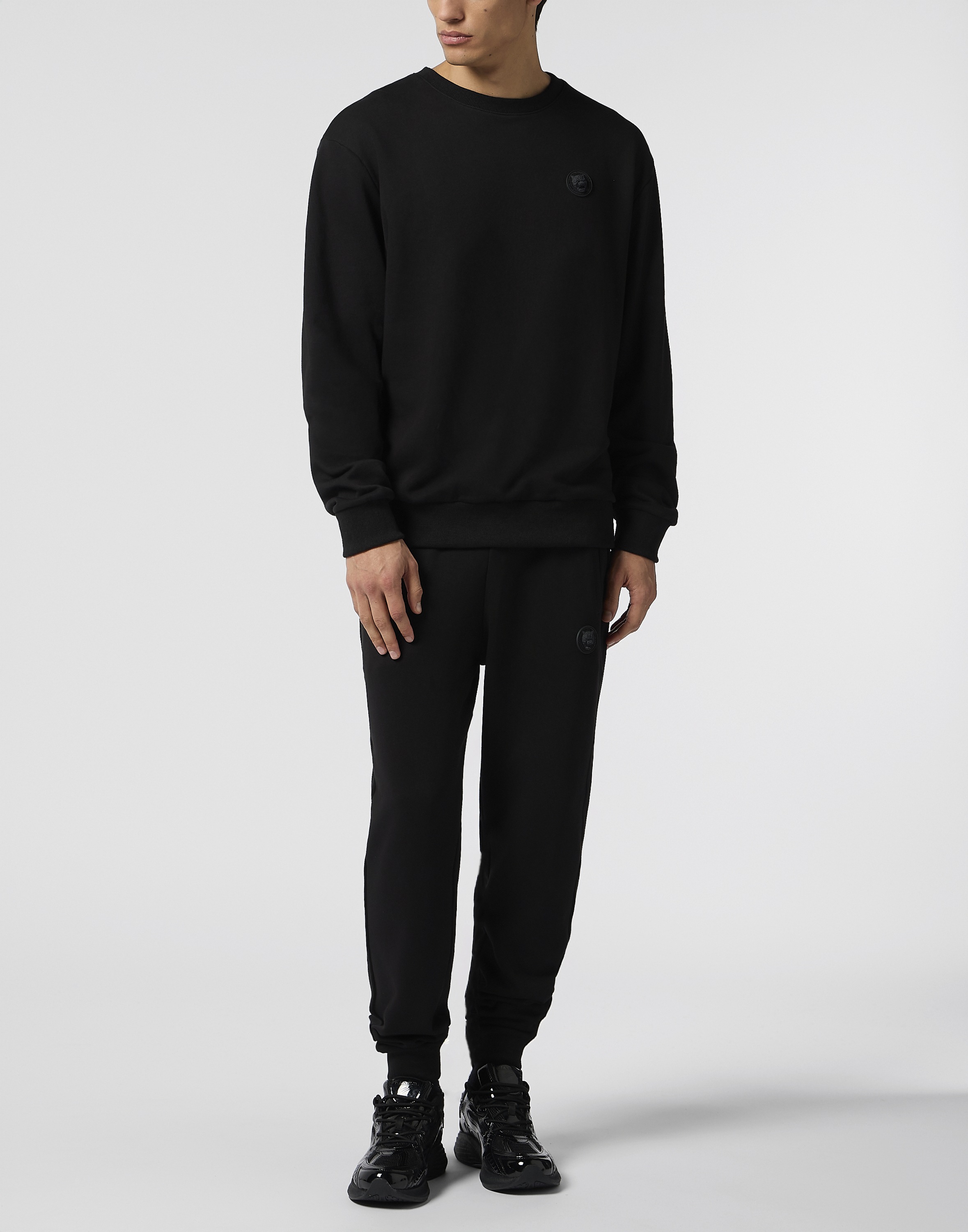 PLEIN SPORT Sweatshirt »Fleece Round Neck Sweatshirt 3D Tiger«
