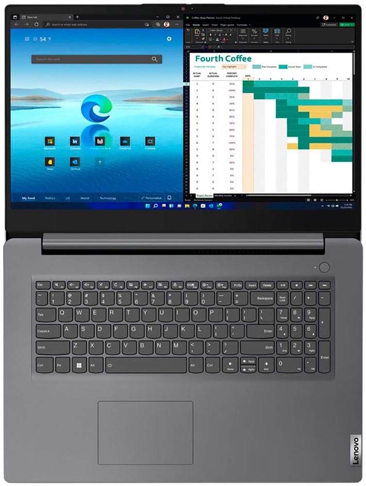 Lenovo Notebook »V17 G4 IRU« 43,9 cm / 17,3 ″ Intel Core i5 UHD Graphics 512 GB SSD