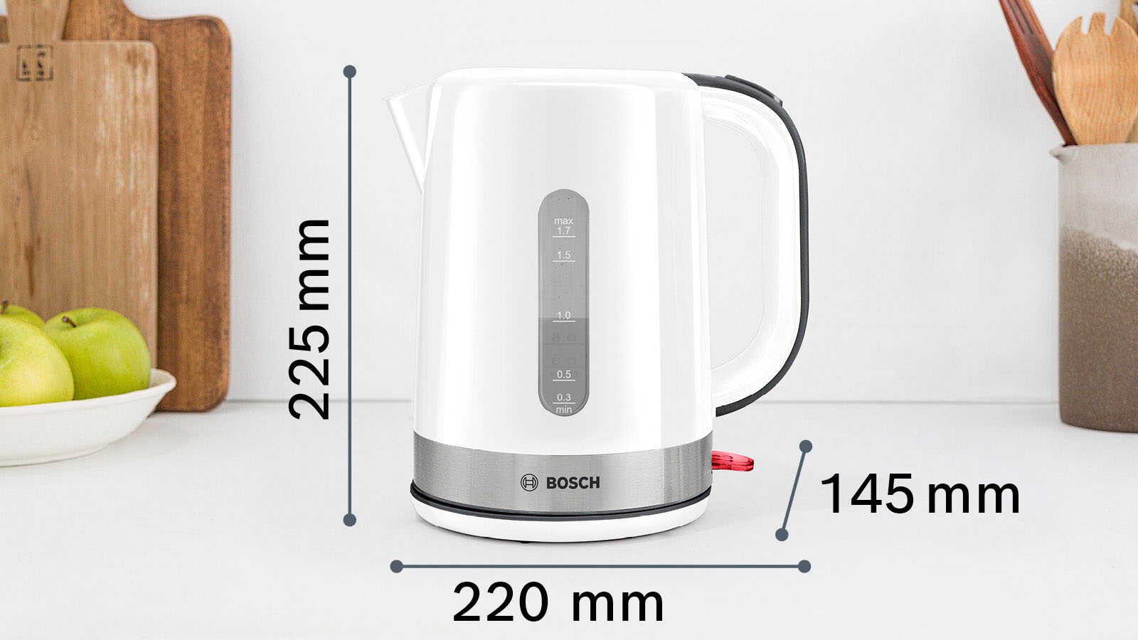 BOSCH Wasserkocher »ComfortLine TWK6A511, kabellos«, 1,7 l, 2200 W | BAUR