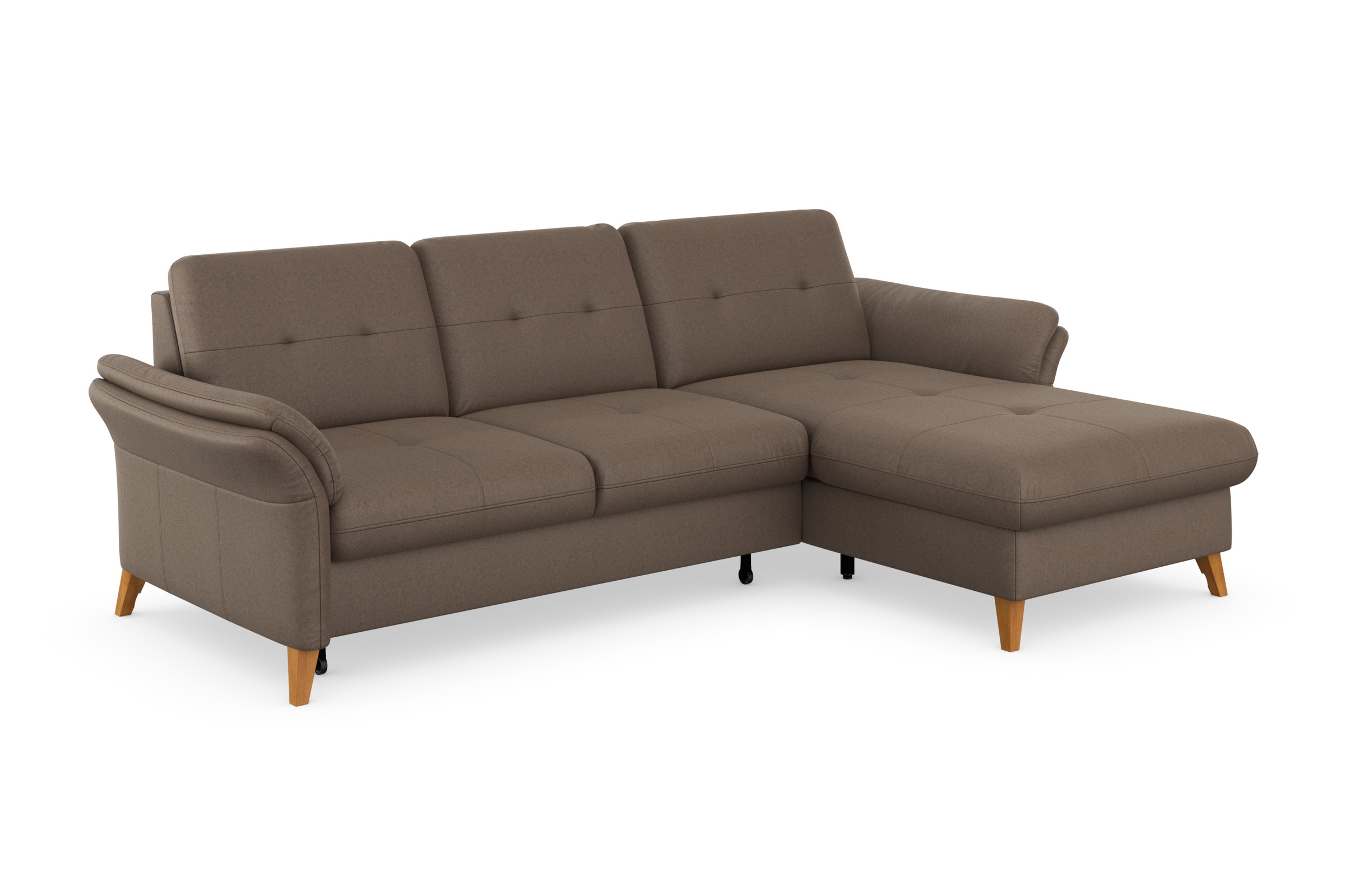 Thumbnail - sit&more Ecksofa "Göteborg" Sitztiefenverstellung und Federkern, wahlweise mit Bettfunktion