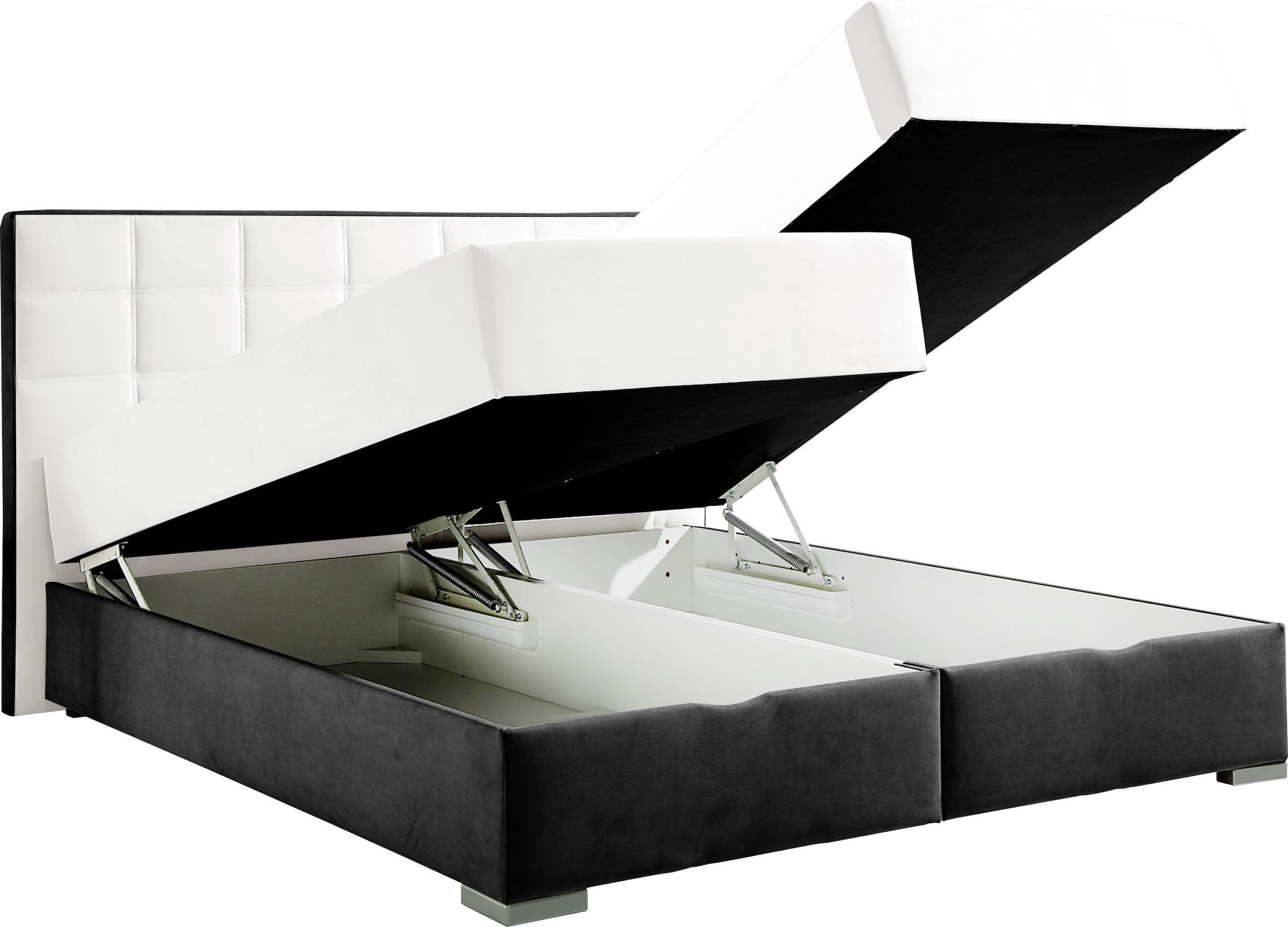 Maintal Boxspringbett, mit Bettkasten und Topper