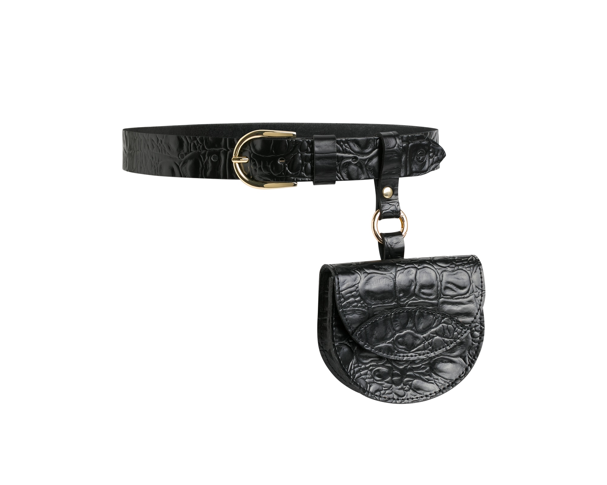 Tamaris Ledergürtel "Fortuna" mit zweiteiligem Set aus Gürtel und abnehmbarer Tasche, 3 cm Breite