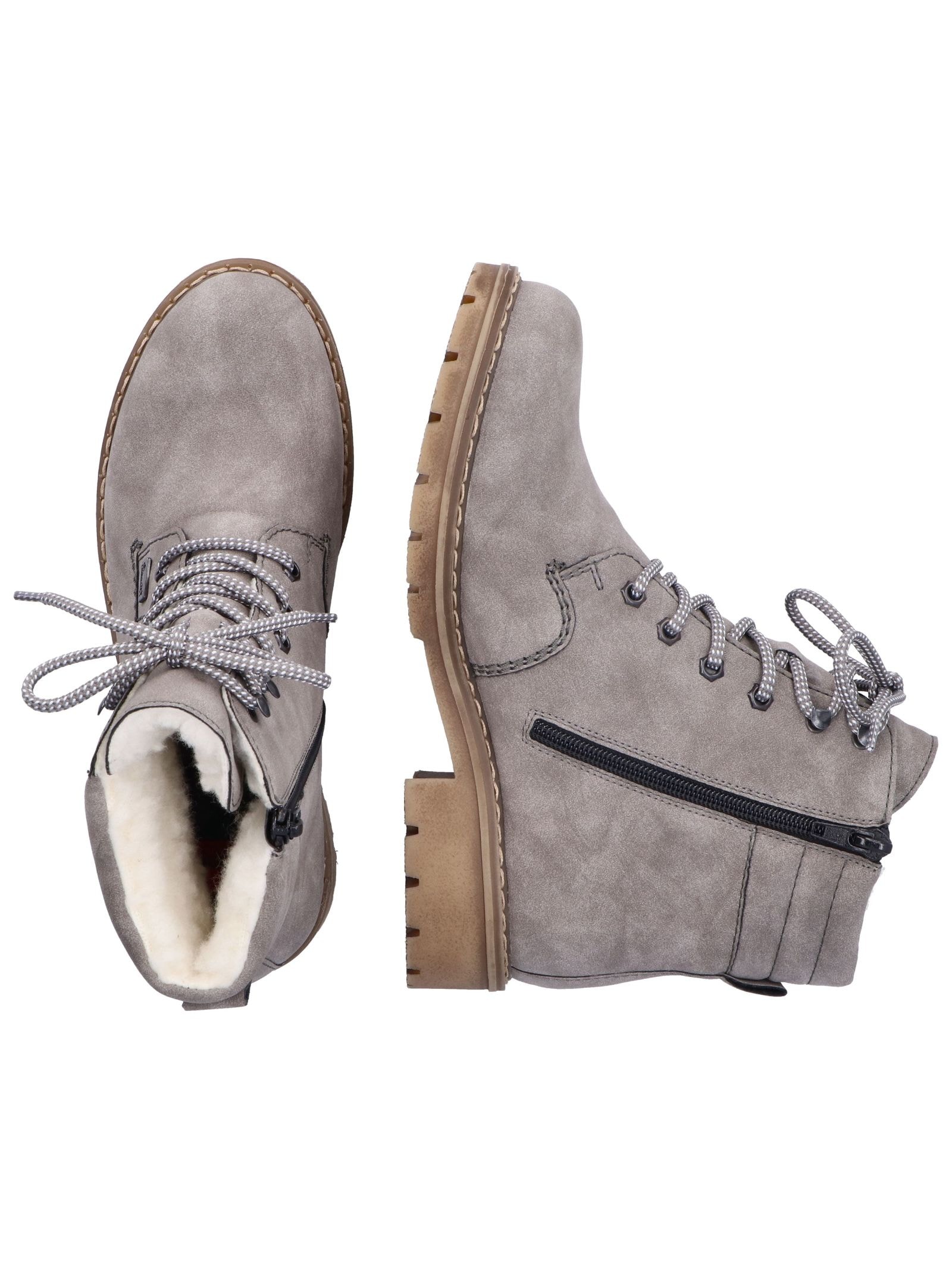 Rieker Schnürstiefelette »Rieker Stiefelette Lederimitat«
