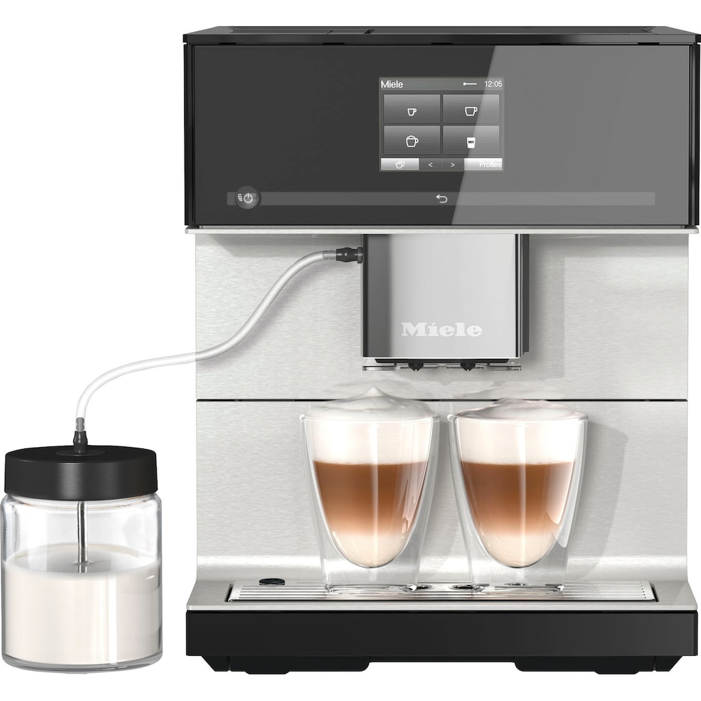 Miele Kaffeevollautomat »CM7350 CoffeePassion, inkl. Milchgefäß, Kaffeekannenfunktion«