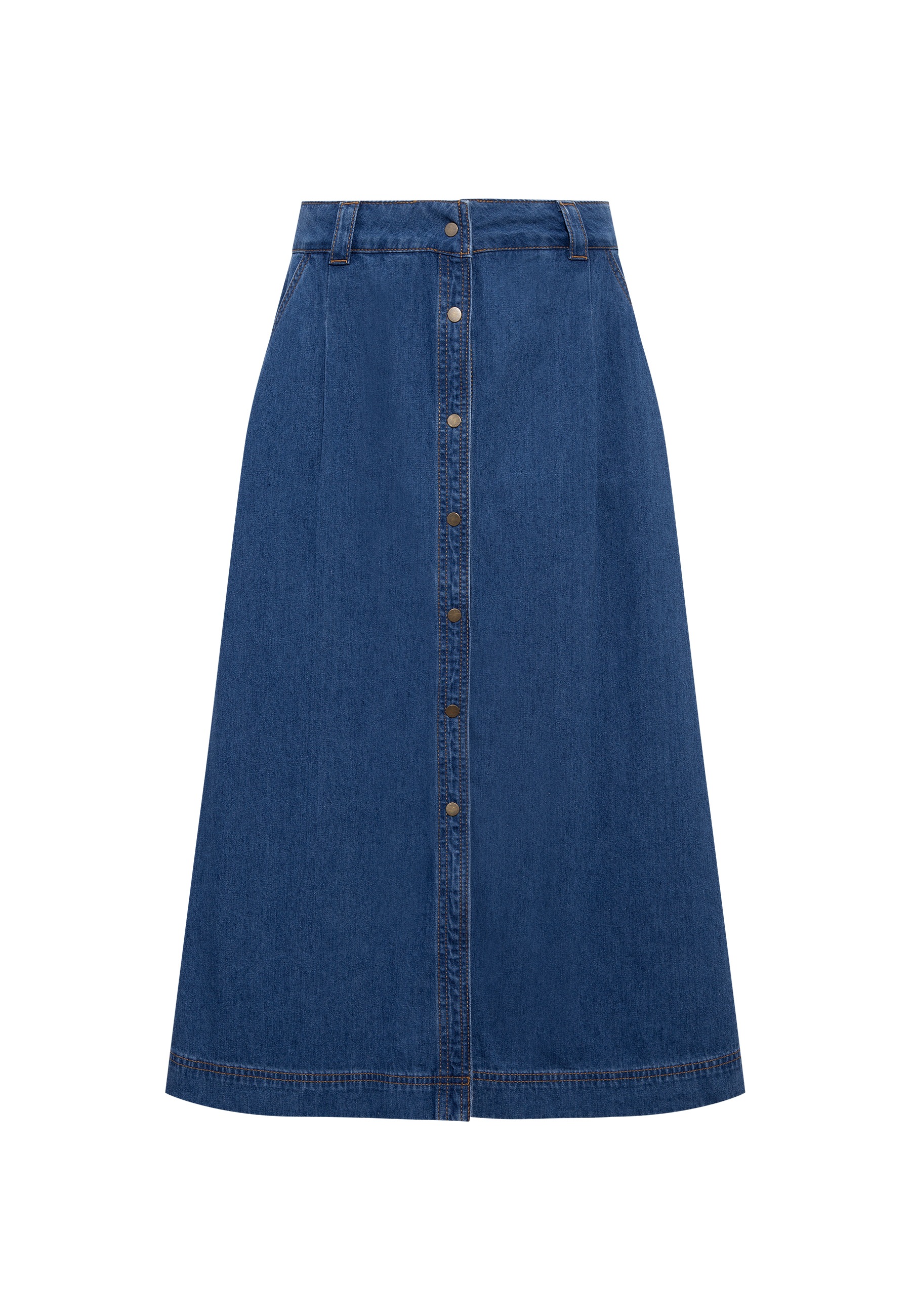 Mavi Maxirock »MIDI WOVEN SKIRT«, Rock Midi