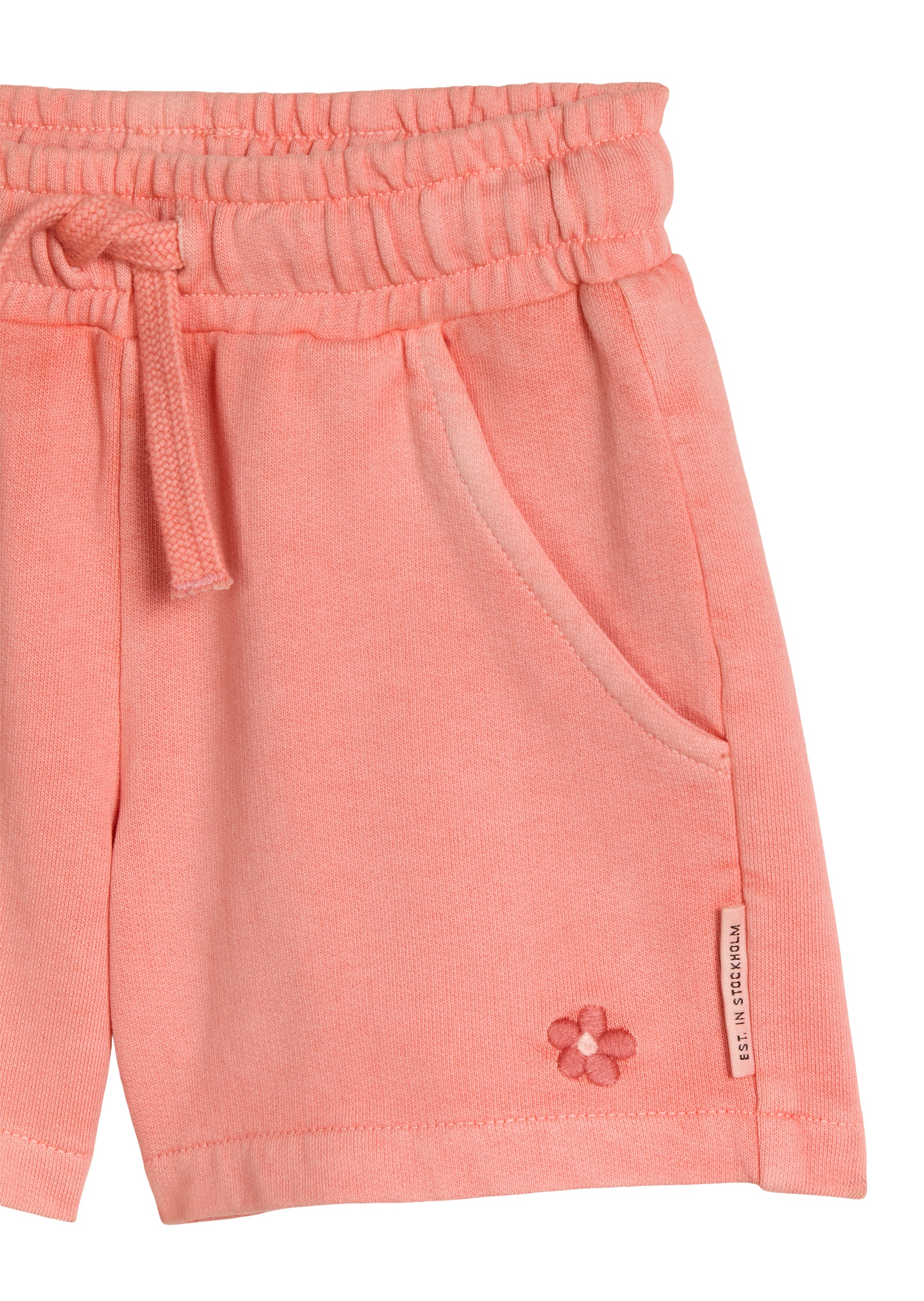 Marc O'Polo Shorts »mit gestickter Blume«