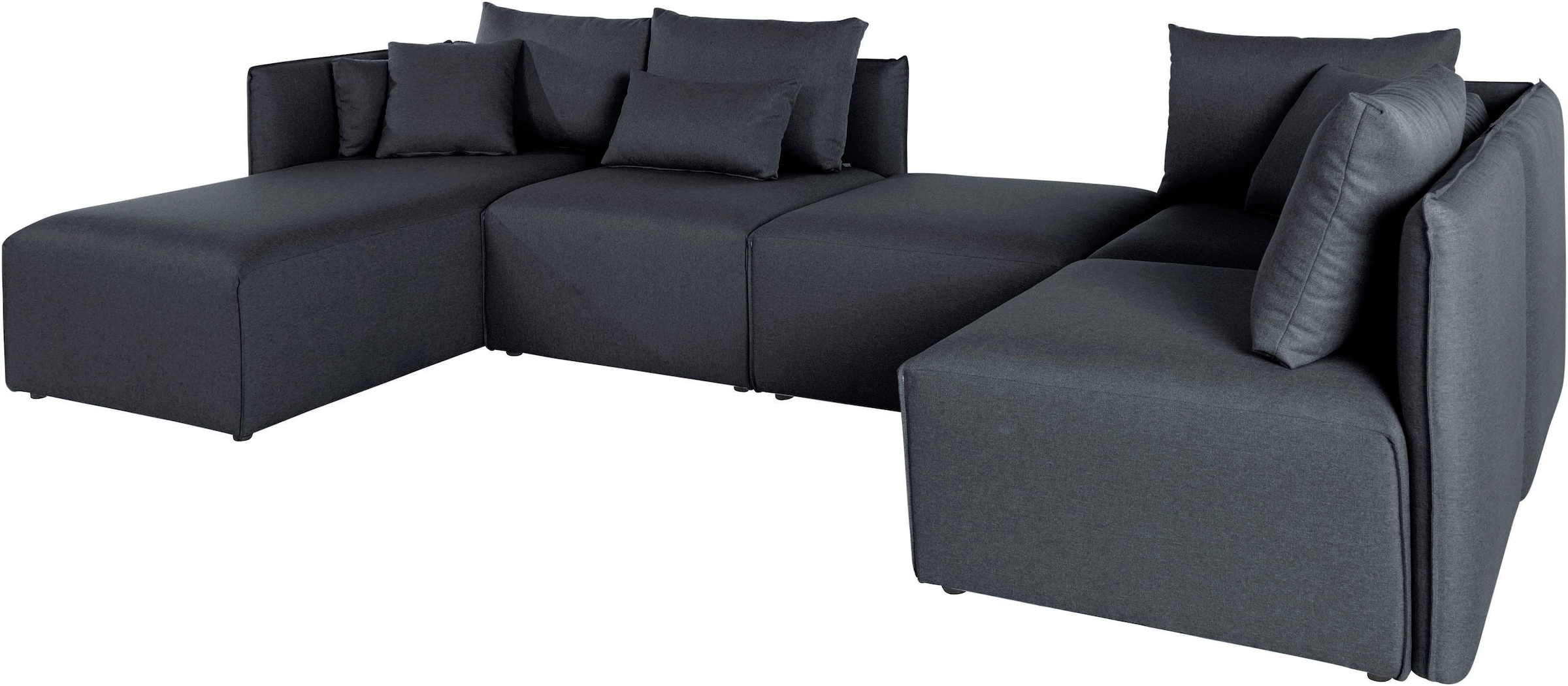OTTO home Wohnlandschaft "Nöre U-Form" 5 Teile, in vielen Bezugsqualitäten günstig online kaufen