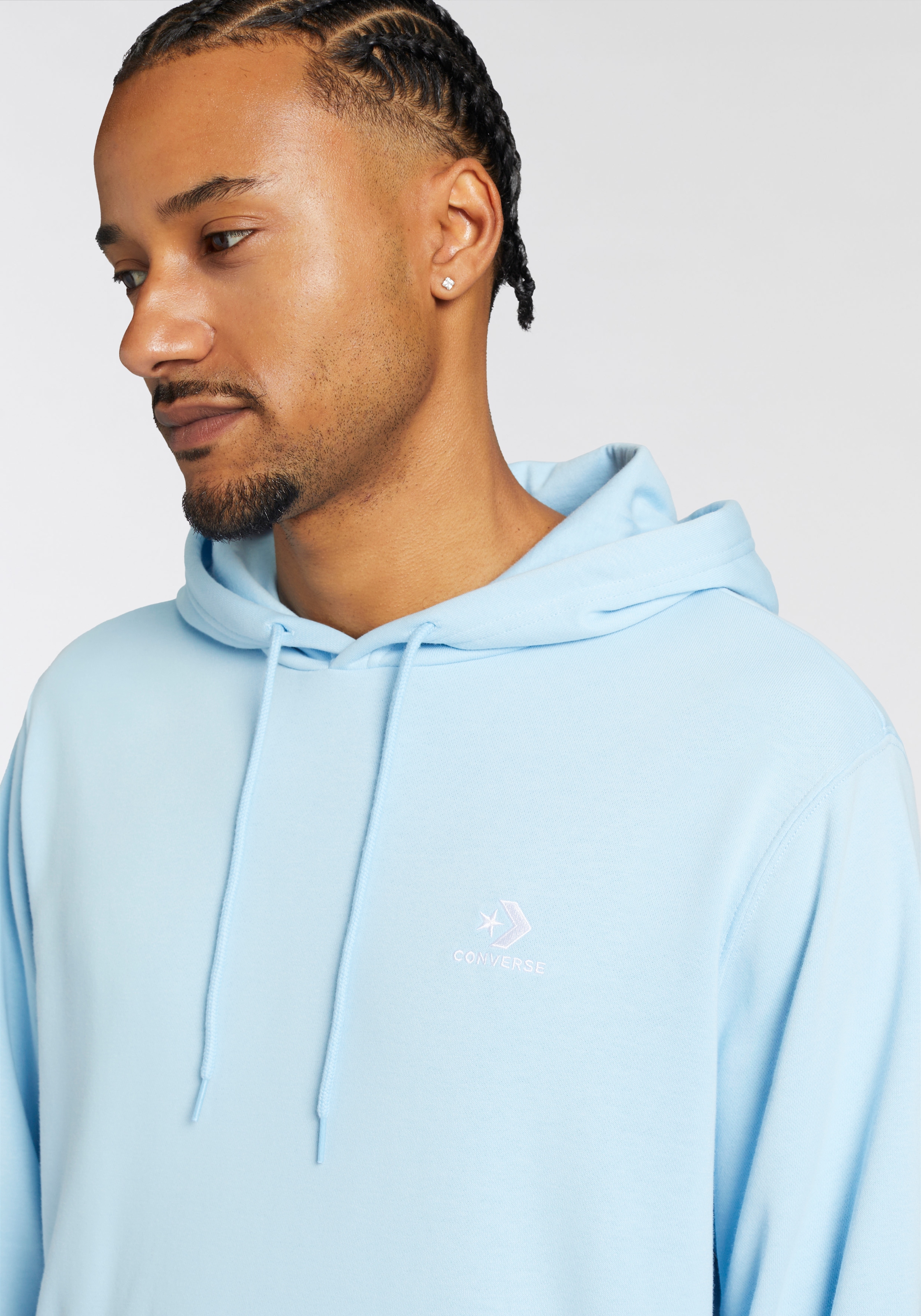 Converse Kapuzensweatshirt, mit Logostickerei