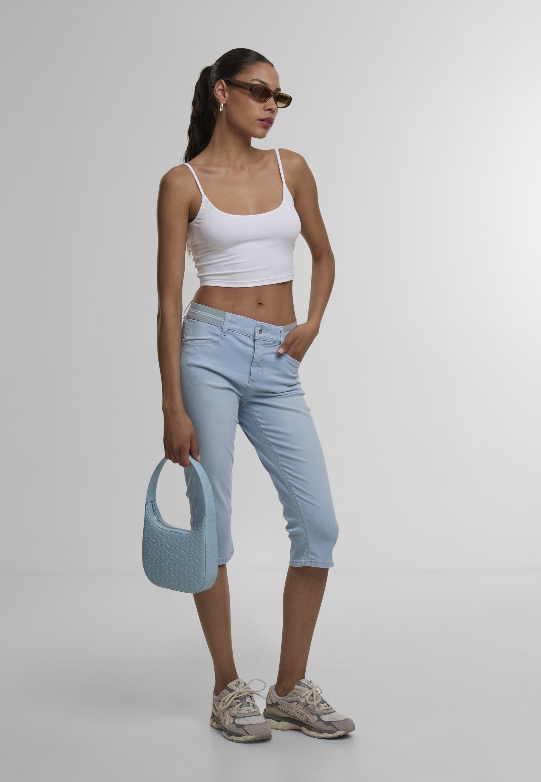 AENGELS Stoffhose »AENGELS Anacapri Sporty Denim«