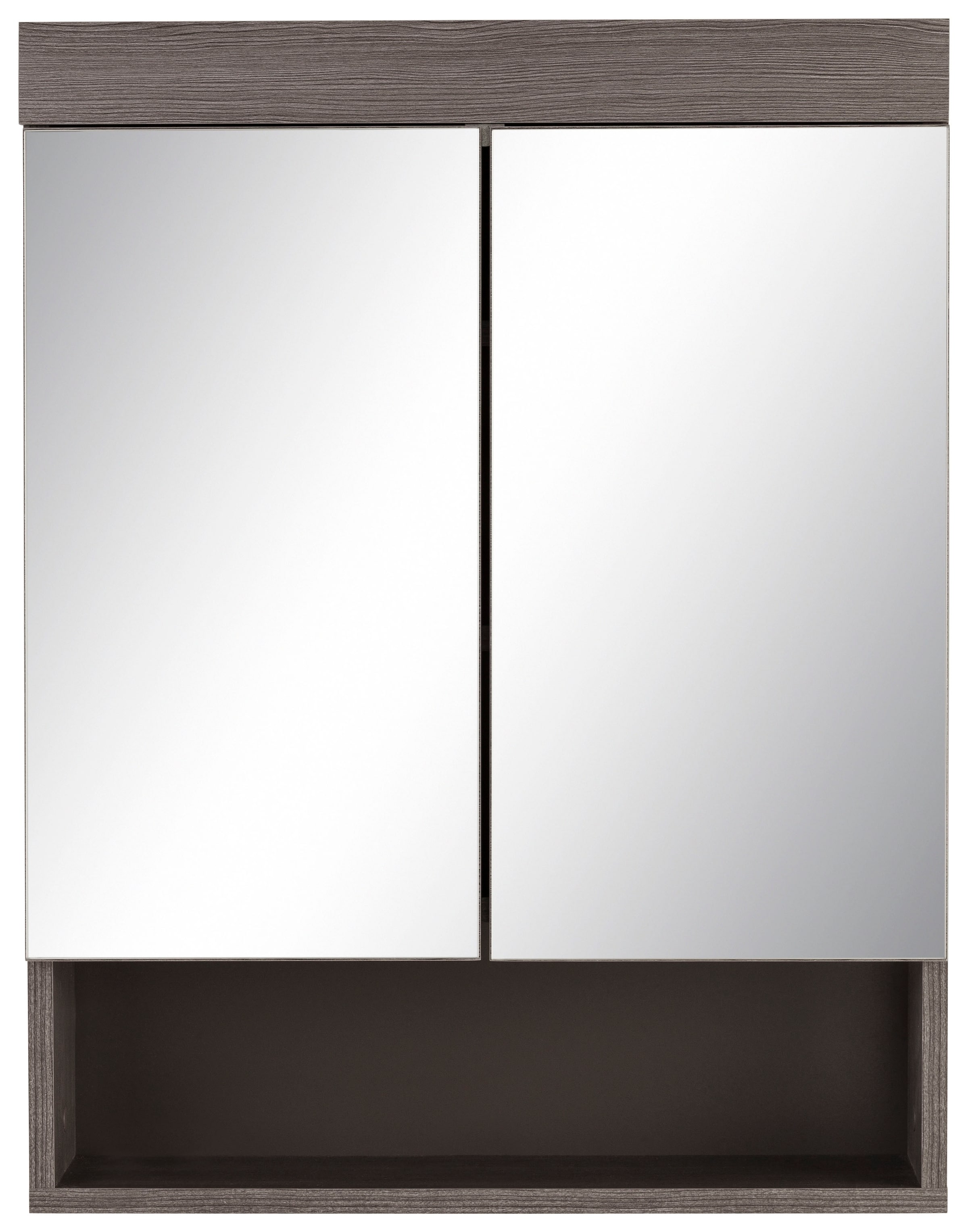 welltime Spiegelschrank »Royan« Spiegelschrank mit 2 Türen & 1 Fach - (B/T/H) 58/18/75 cm