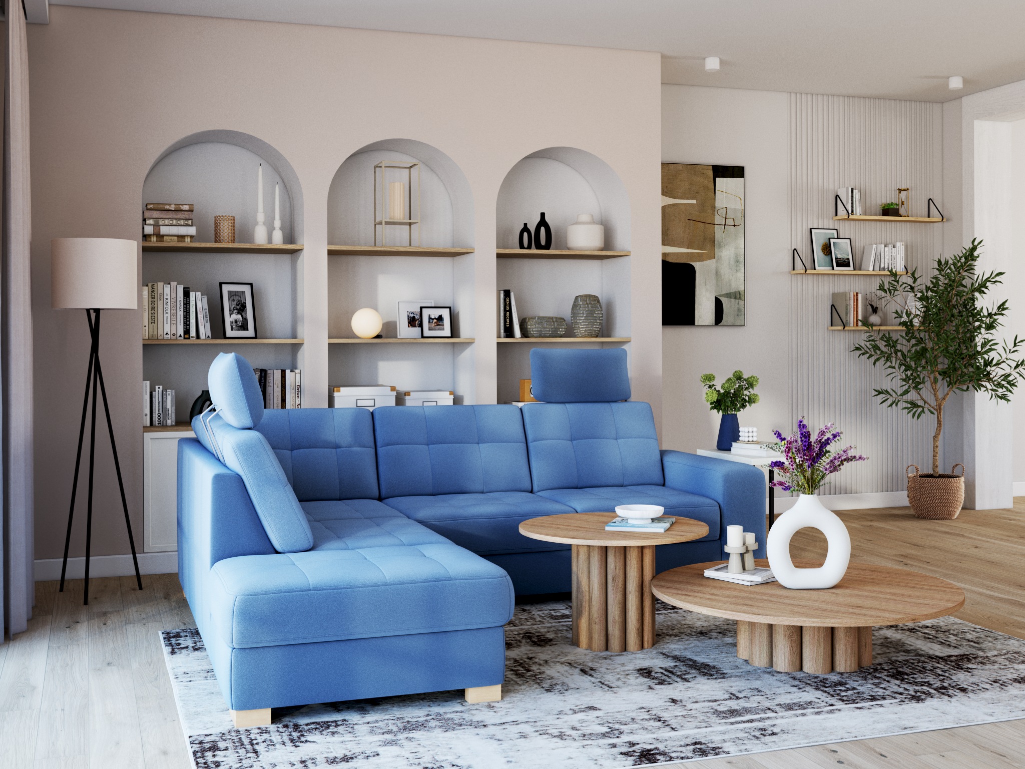 sit&more Ecksofa »Quincy L-Form« wahlweise mit Bettfunktion und Bettkasten