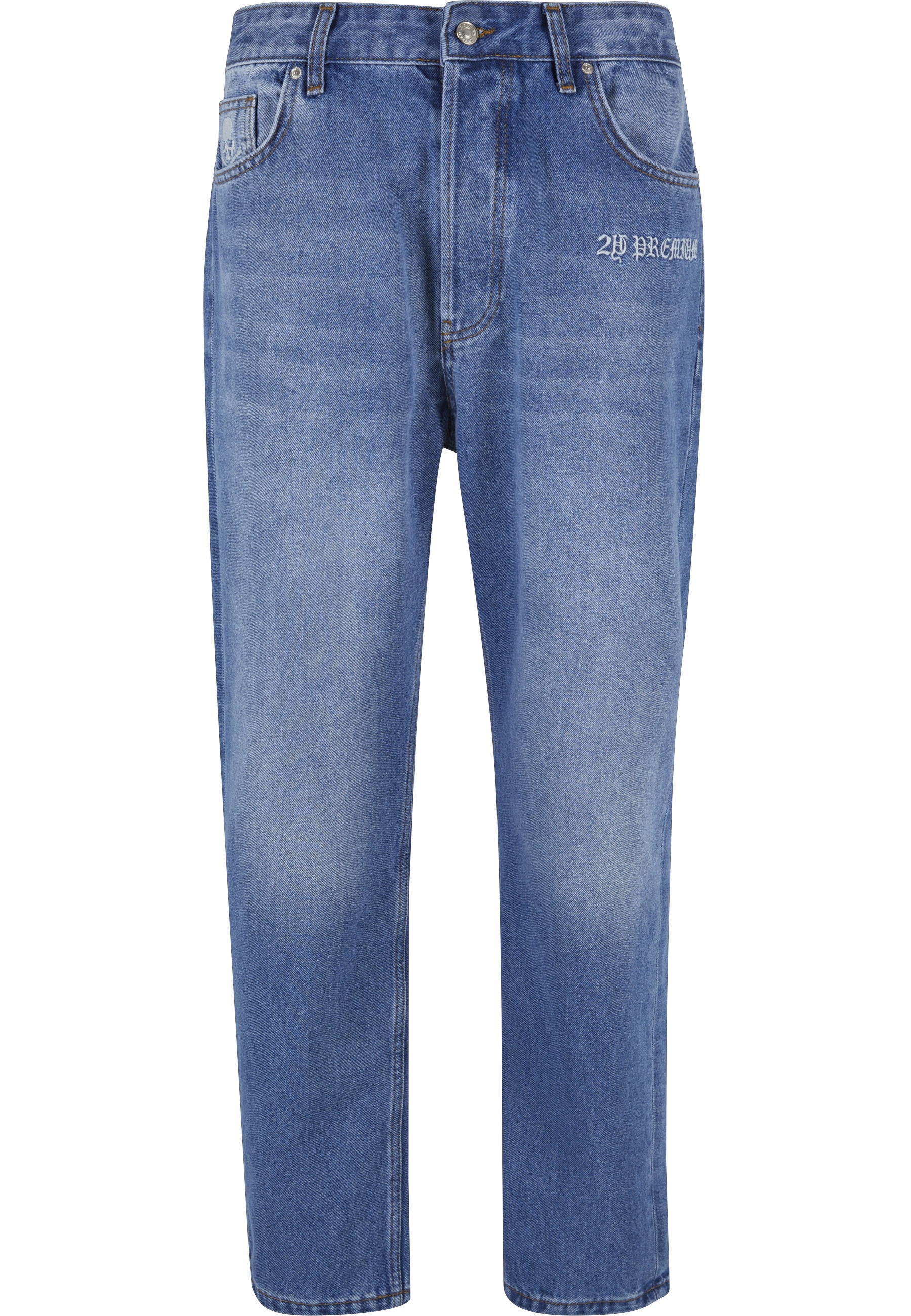 2Y Premium Bequeme Jeans "2Y Premium Herren 2Y Straight Fit Jeans"