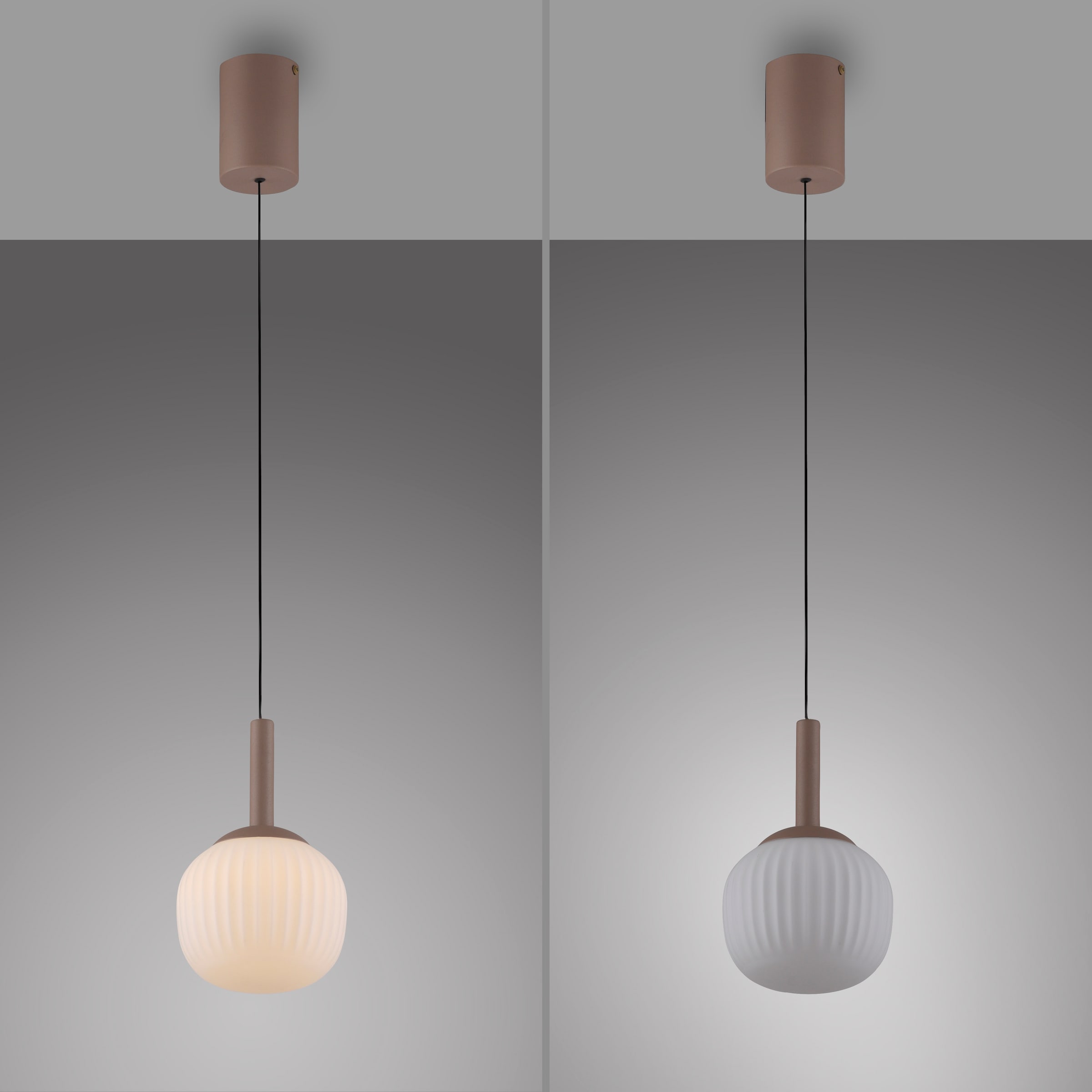 JUST LIGHT LED Deckenleuchte »NAMI« LED-Board 1 Stk. Warmweiß dimmbar, Simply Dim, Memory nach Trennung vom Netz, Comfort Lift