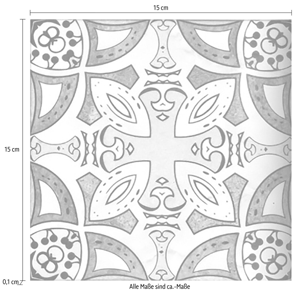 queence Fliesenaufkleber »Mosaik Muster«